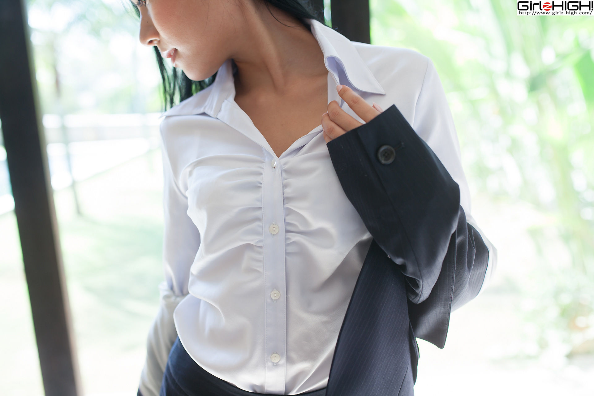 [Girlz-High] Ui Mita 三田羽衣 - 肉丝袜OL系列 - buno_012_001