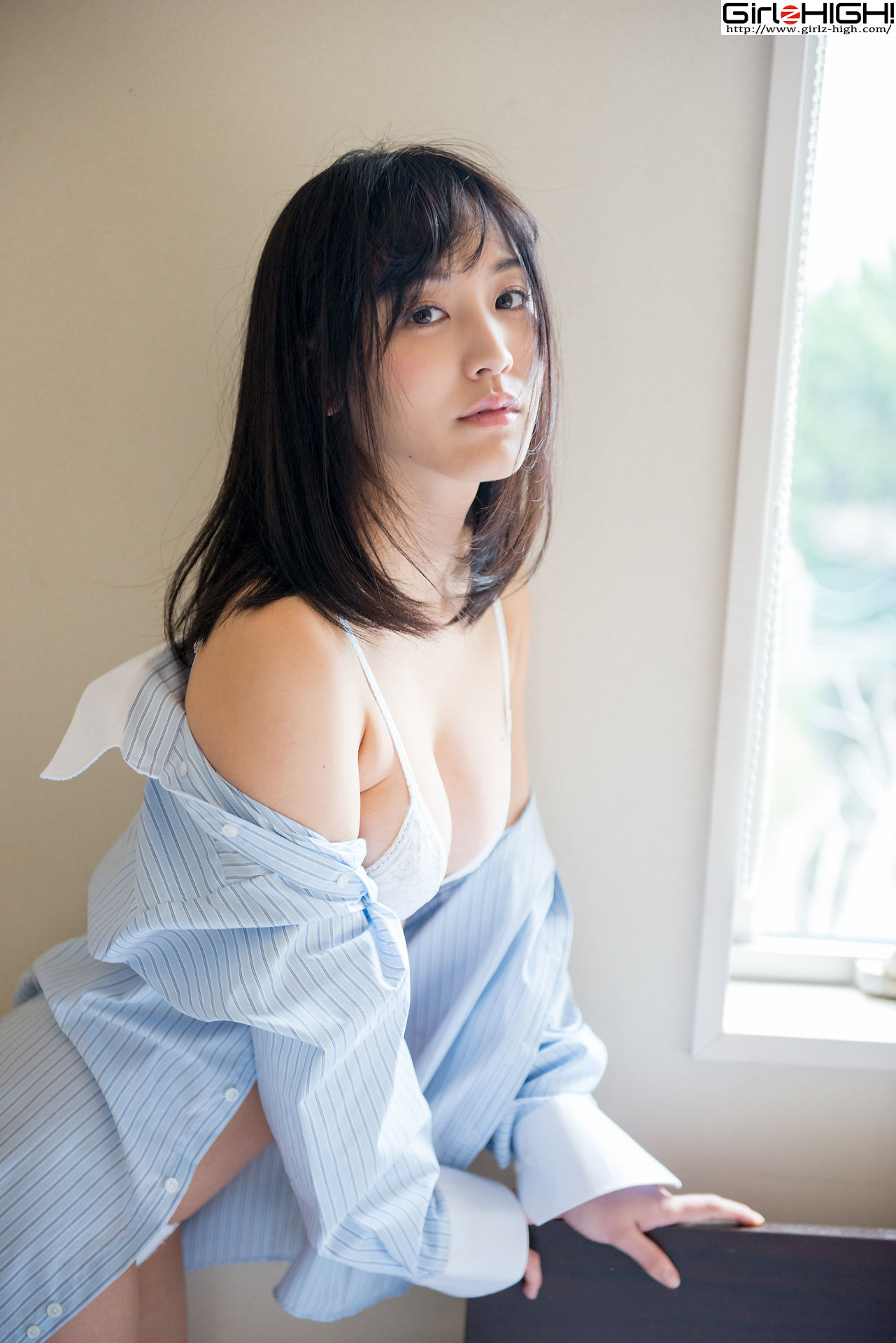浜田由梨《イケナイことしようよ》ワイシャツビキニ [Girlz-High]