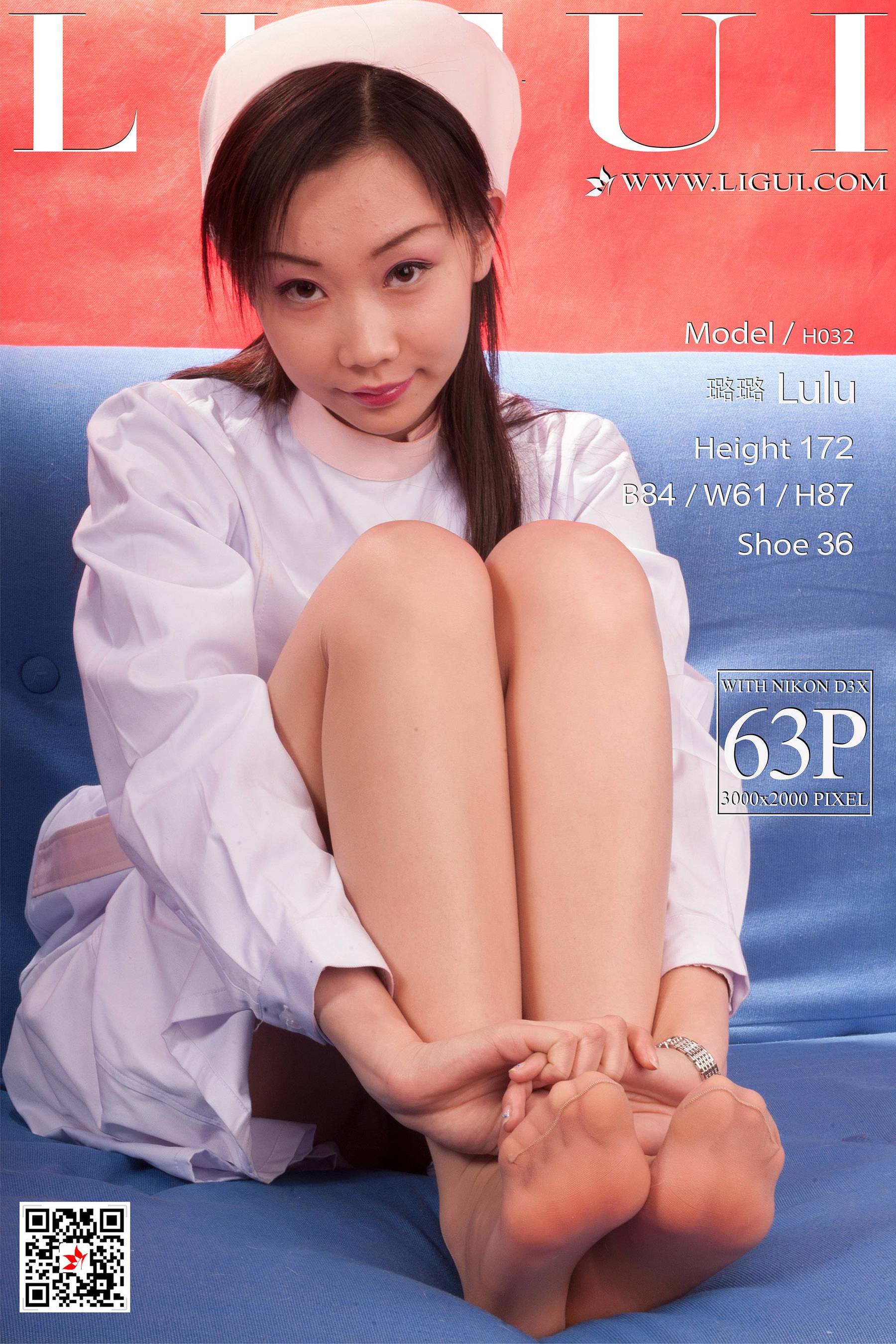 足模璐璐《护士美脚》 [丽柜LIGUI] 经典回顾