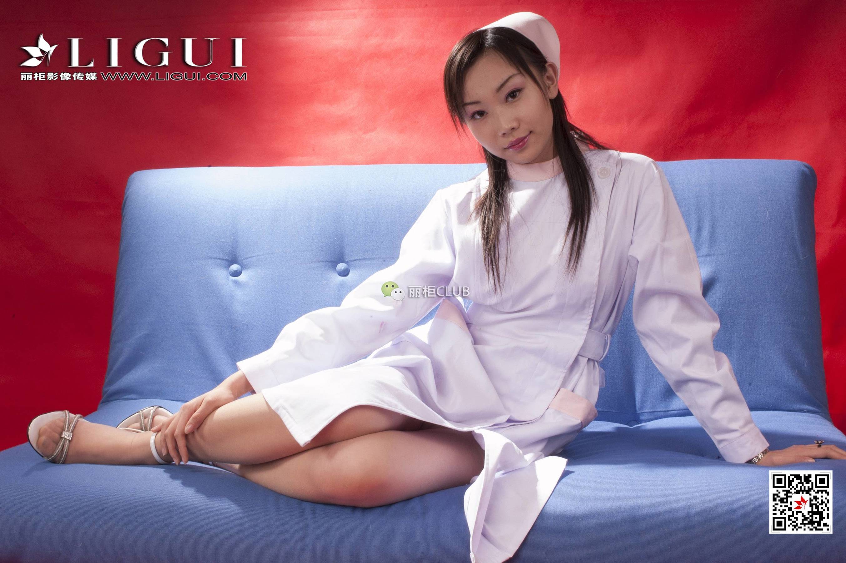 足模璐璐《护士美脚》 [丽柜LIGUI] 经典回顾