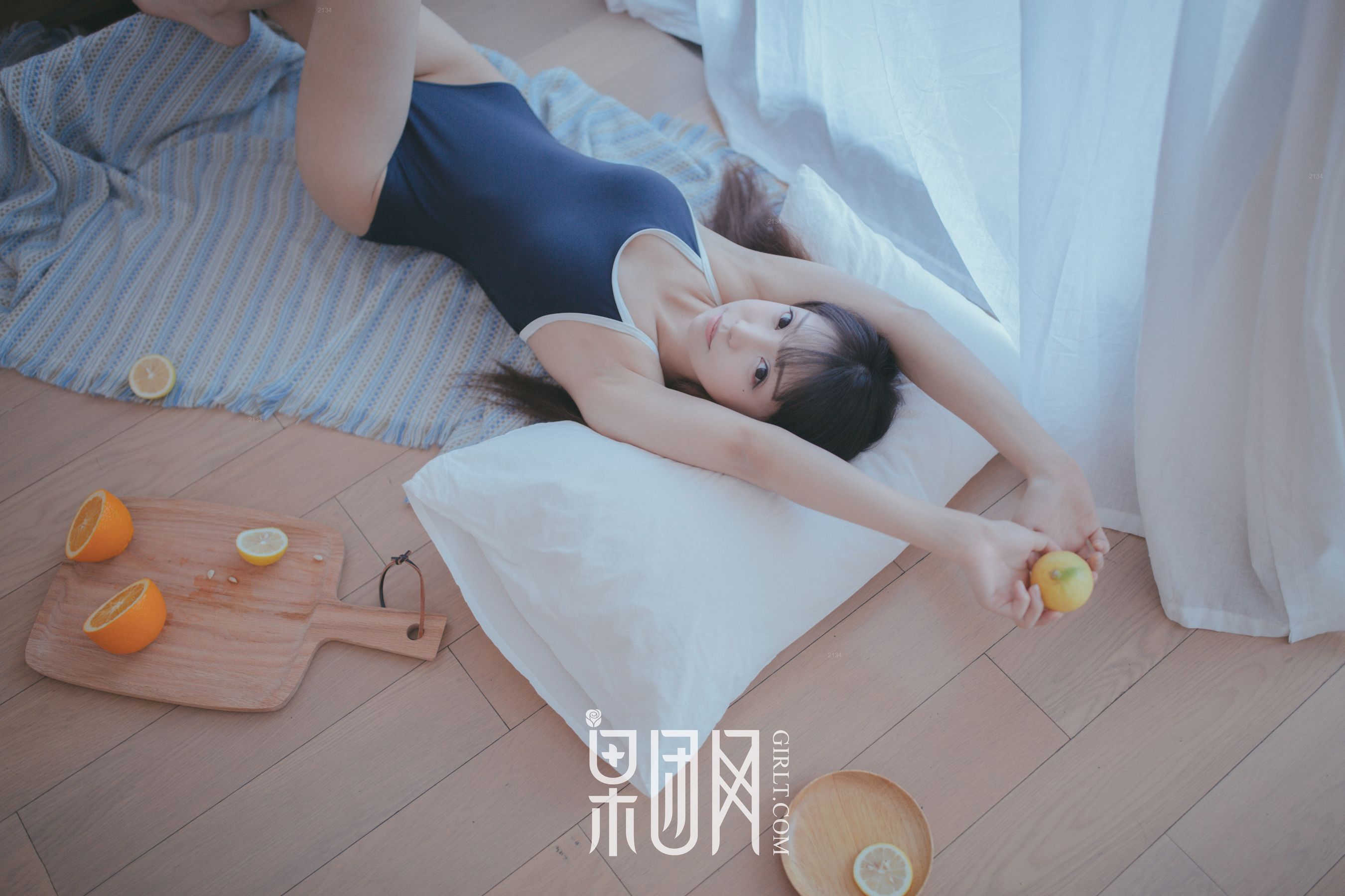 水花花不是水哗哗《邻家小妹陪你吃早餐！》 [果团Girlt]熊川纪信 No.028
