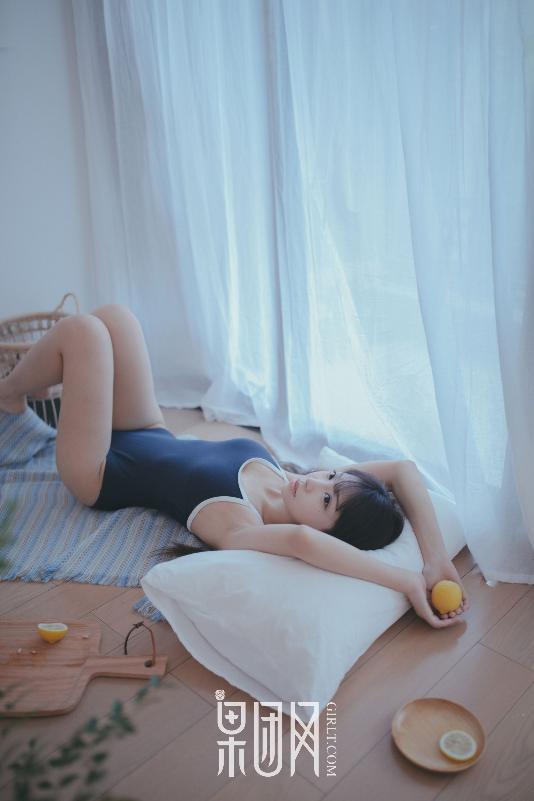 水花花不是水哗哗《邻家小妹陪你吃早餐！》 [果团Girlt]熊川纪信 No.028