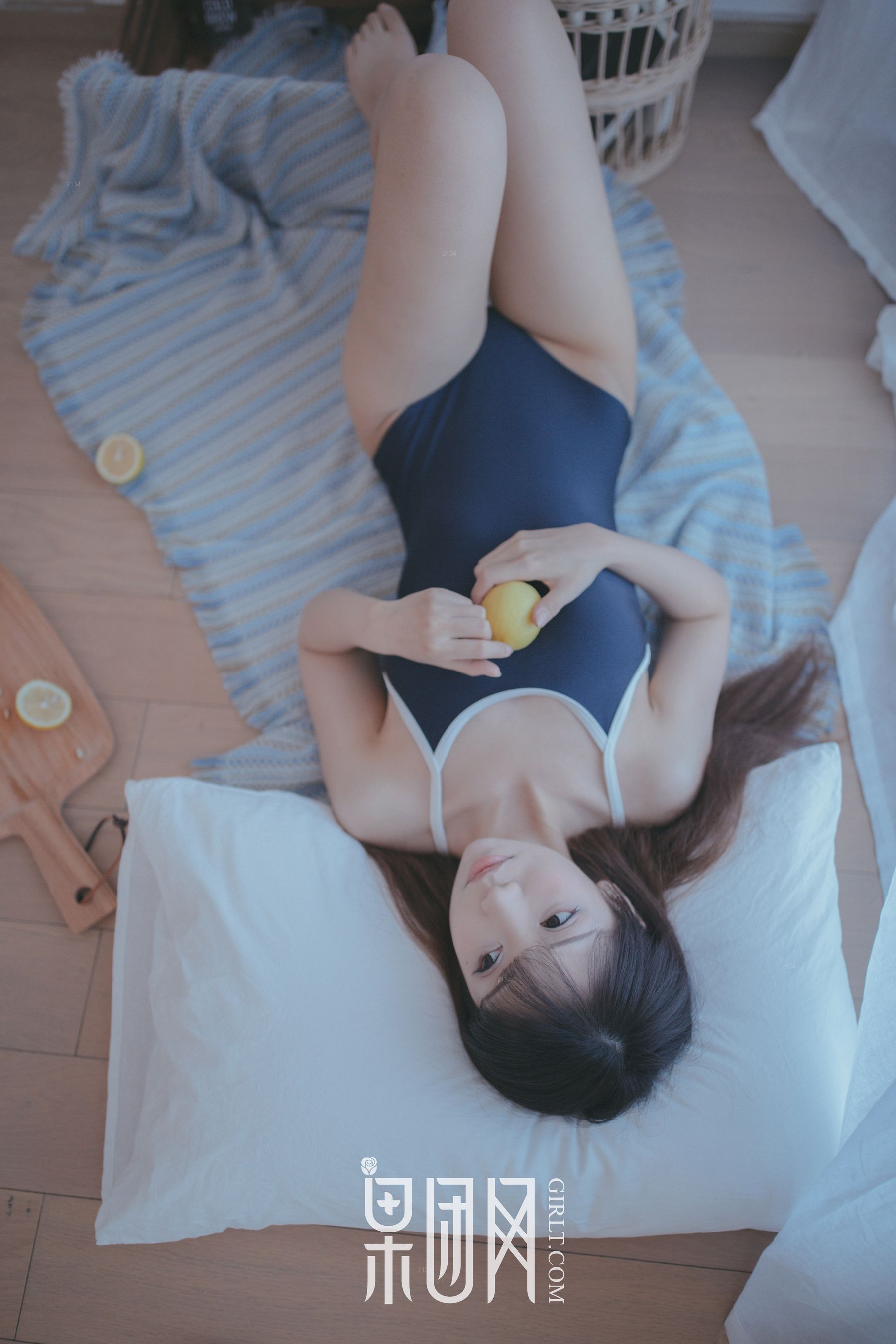 水花花不是水哗哗《邻家小妹陪你吃早餐！》 [果团Girlt]熊川纪信 No.028