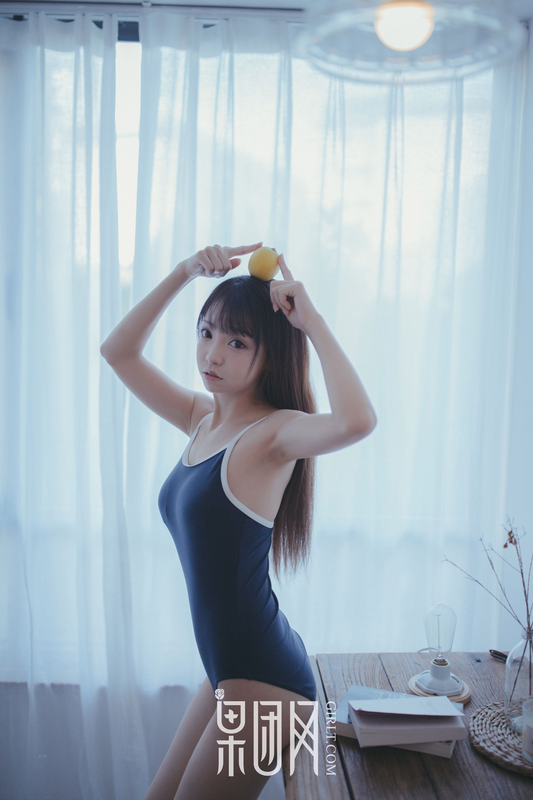 水花花不是水哗哗《邻家小妹陪你吃早餐！》 [果团Girlt]熊川纪信 No.028