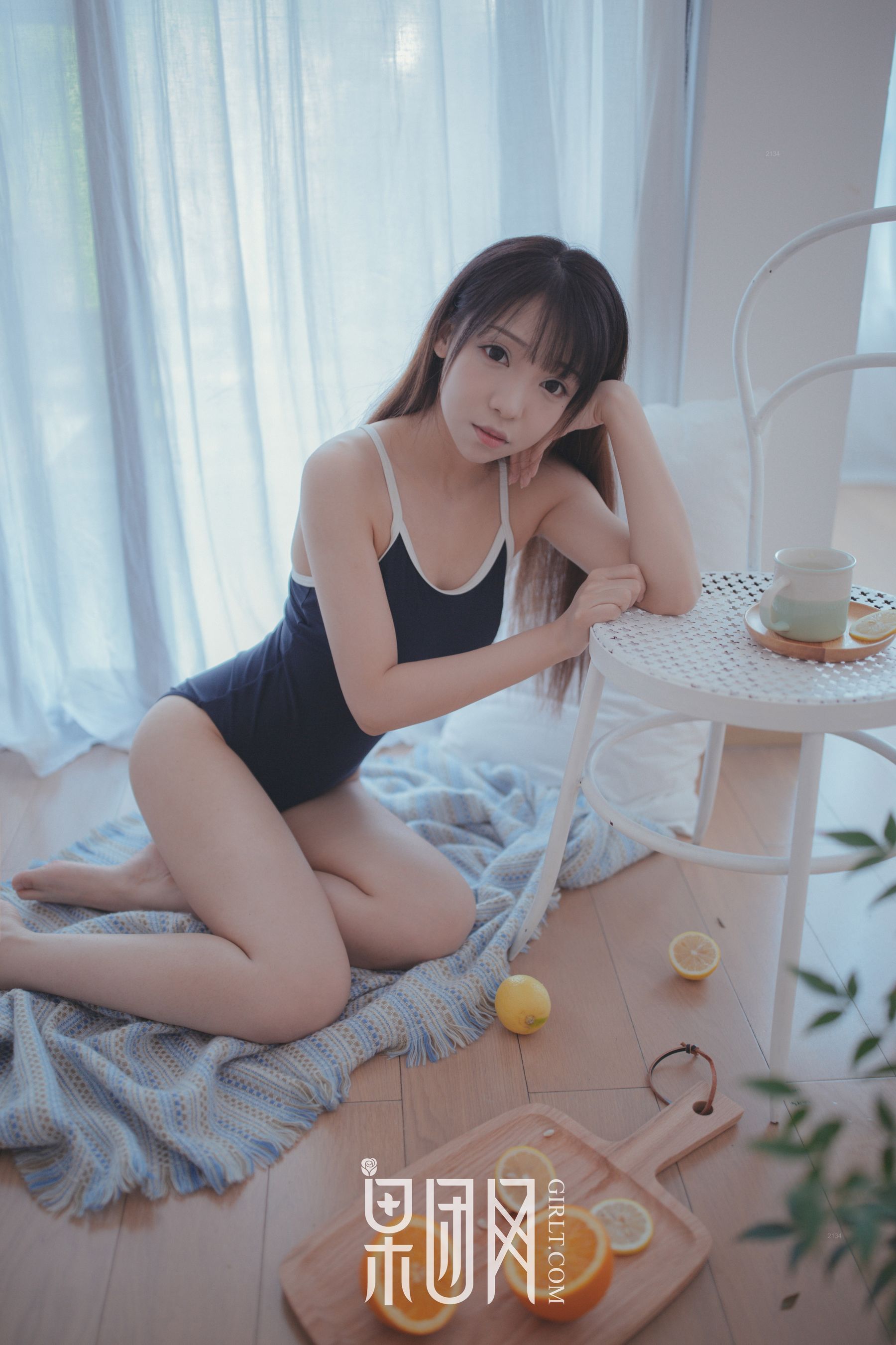 水花花不是水哗哗《邻家小妹陪你吃早餐！》 [果团Girlt]熊川纪信 No.028
