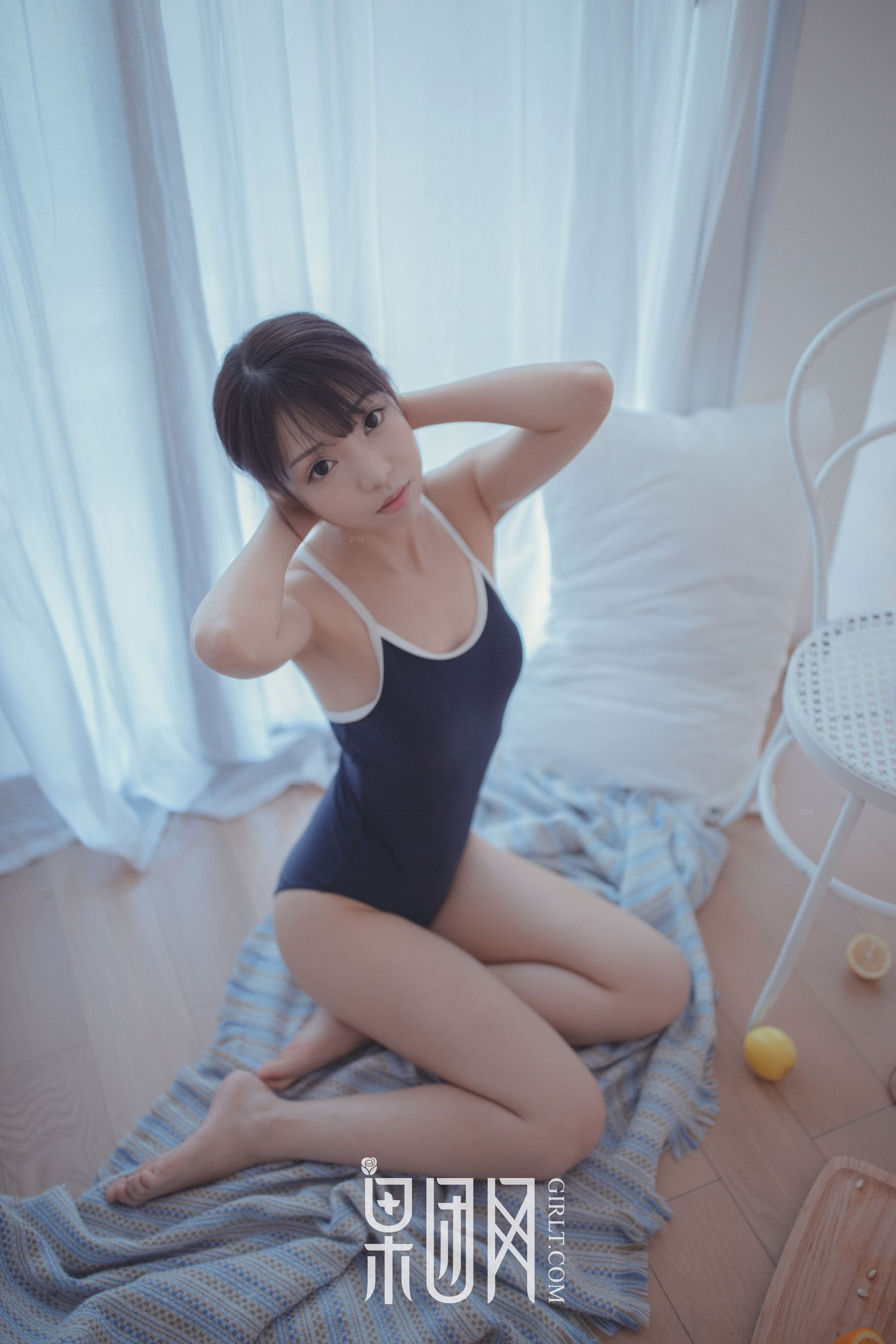 水花花不是水哗哗《邻家小妹陪你吃早餐！》 [果团Girlt]熊川纪信 No.028