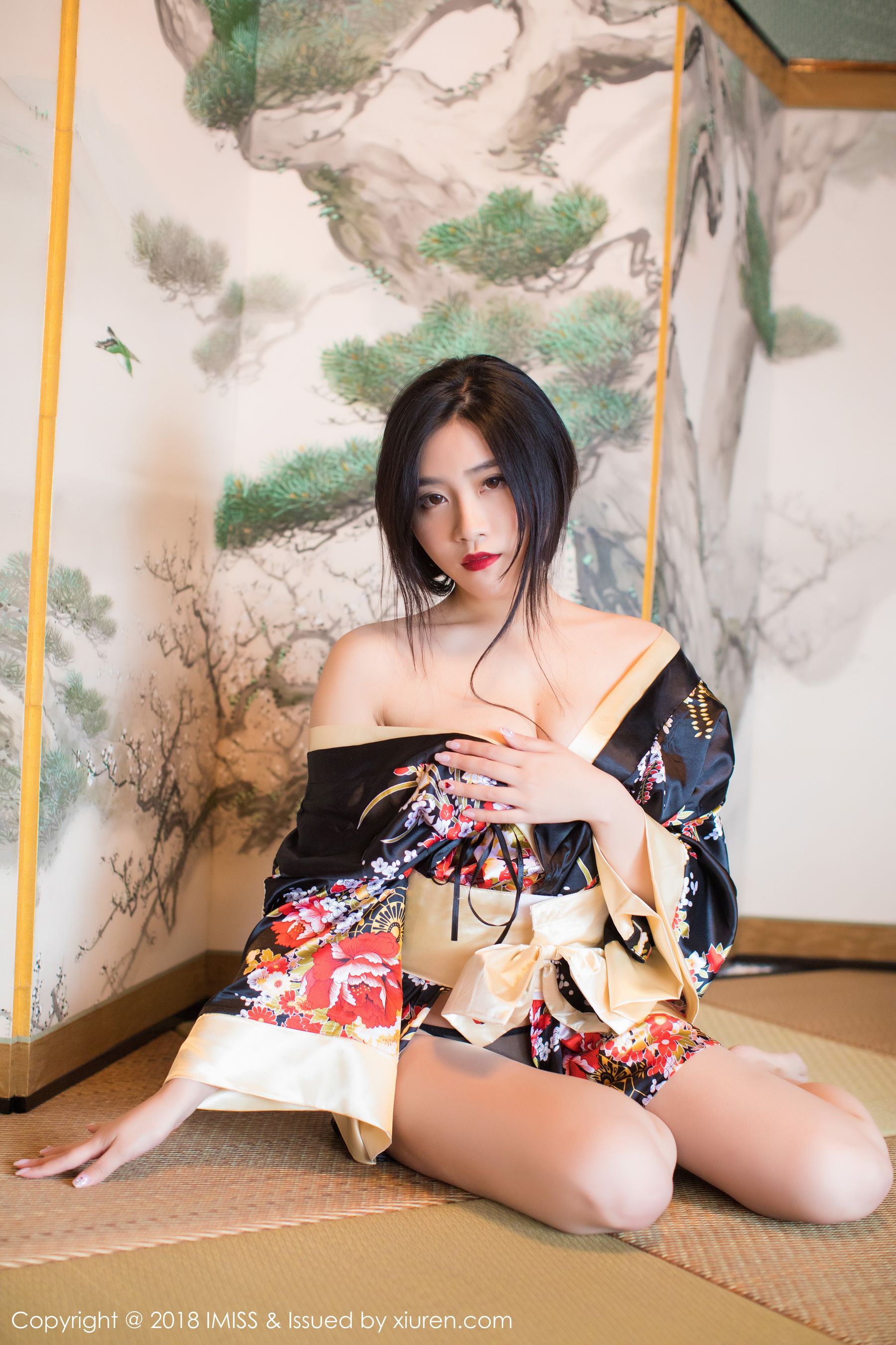 许诺Sabrina《北海道旅拍第三套》 [爱蜜社IMiss] Vol.254