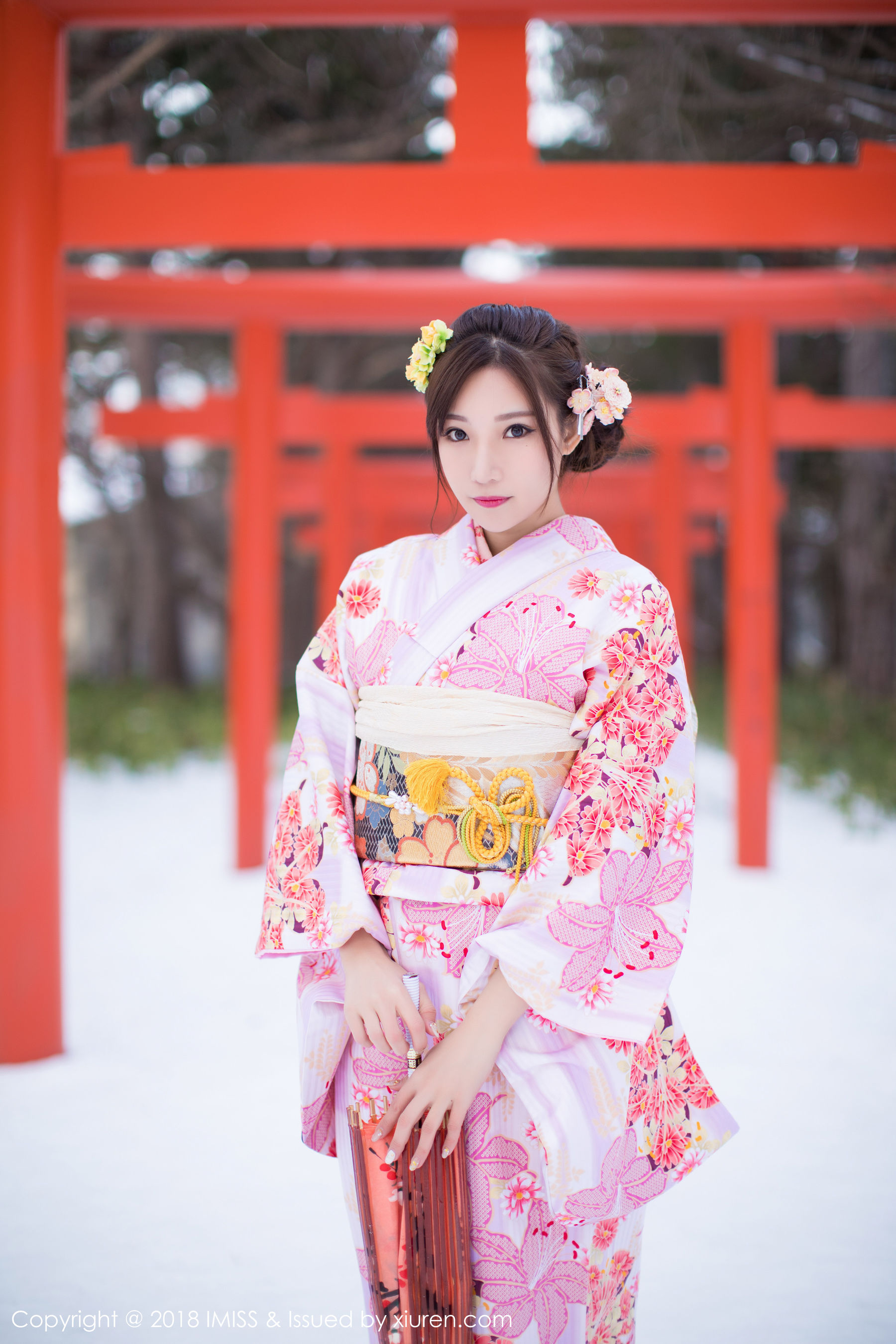 小狐狸Sica《北海道旅拍丝袜》 [爱蜜社IMiss] Vol.256