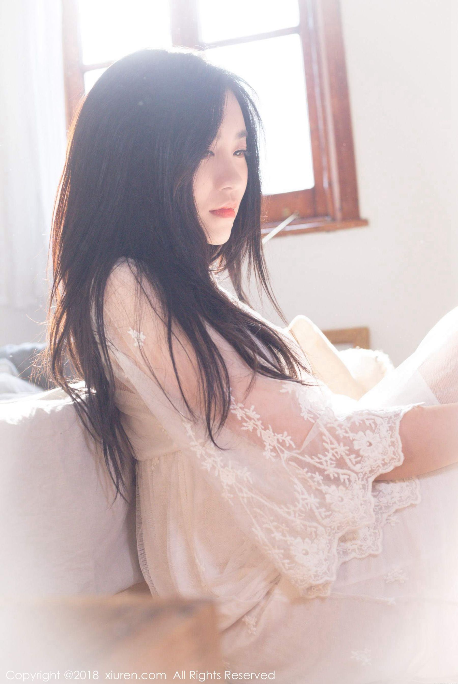 许诺Sabrina《早安女友系列》 [秀人XIUREN] No.1024