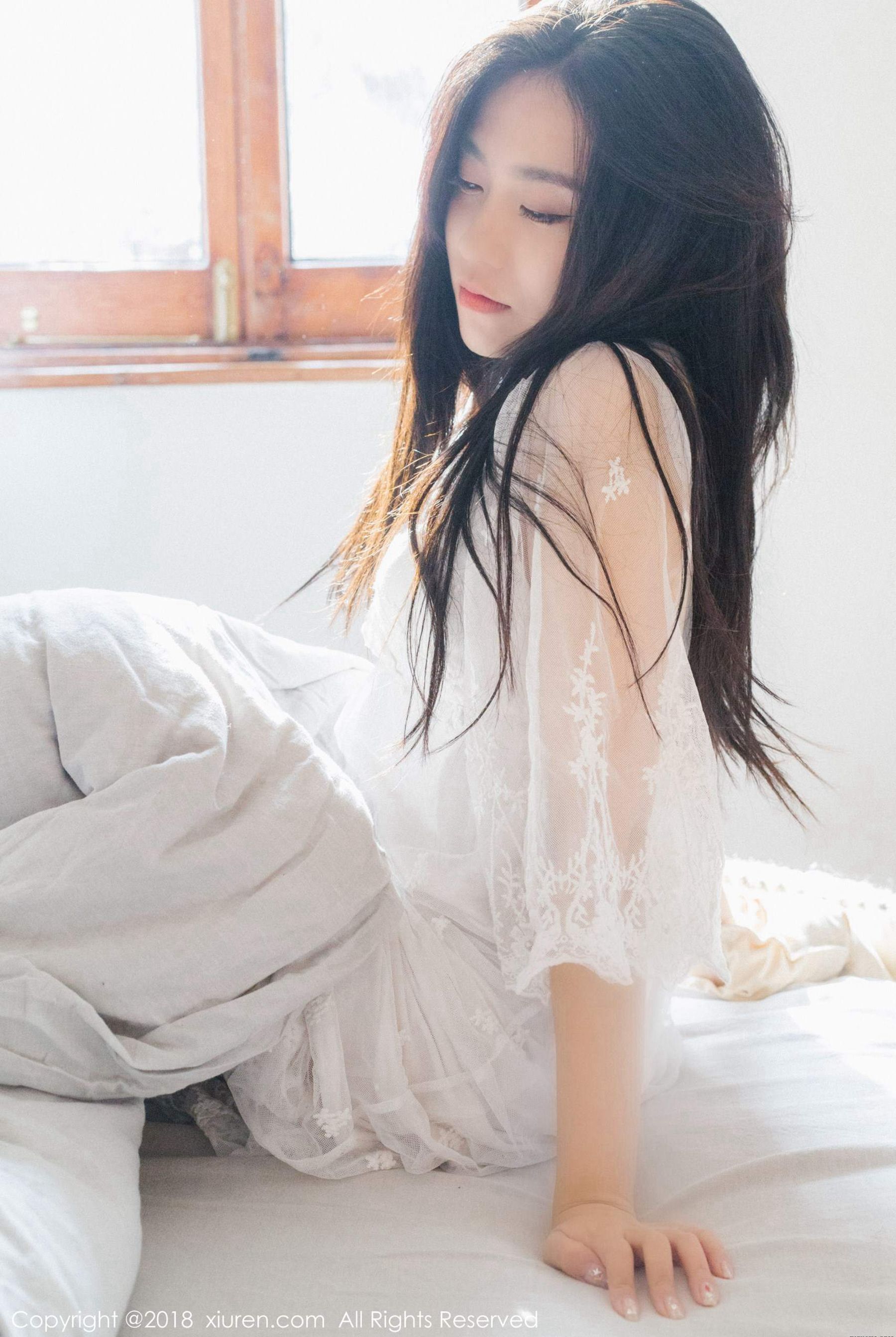 许诺Sabrina《早安女友系列》 [秀人XIUREN] No.1024