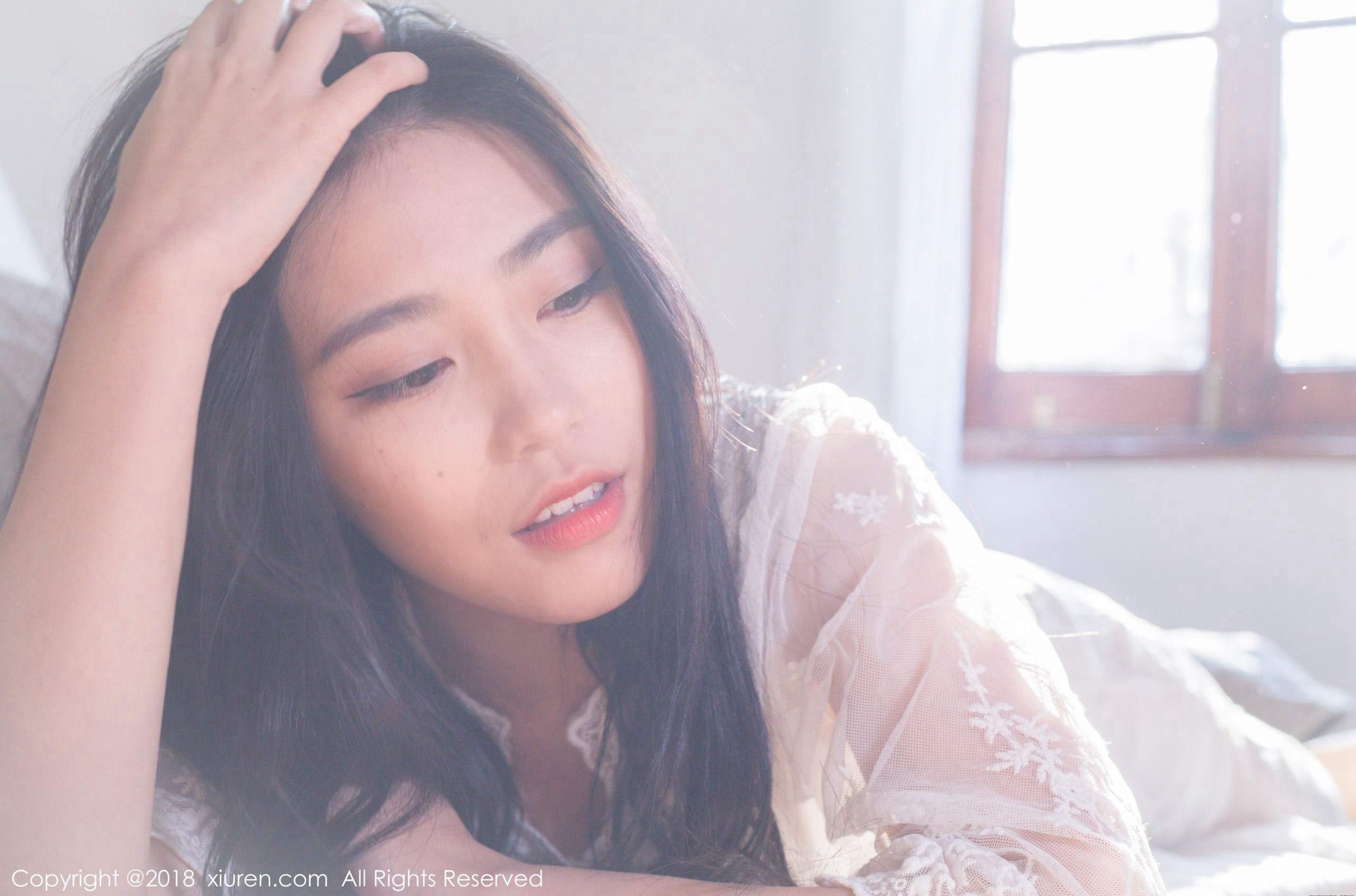 许诺Sabrina《早安女友系列》 [秀人XIUREN] No.1024