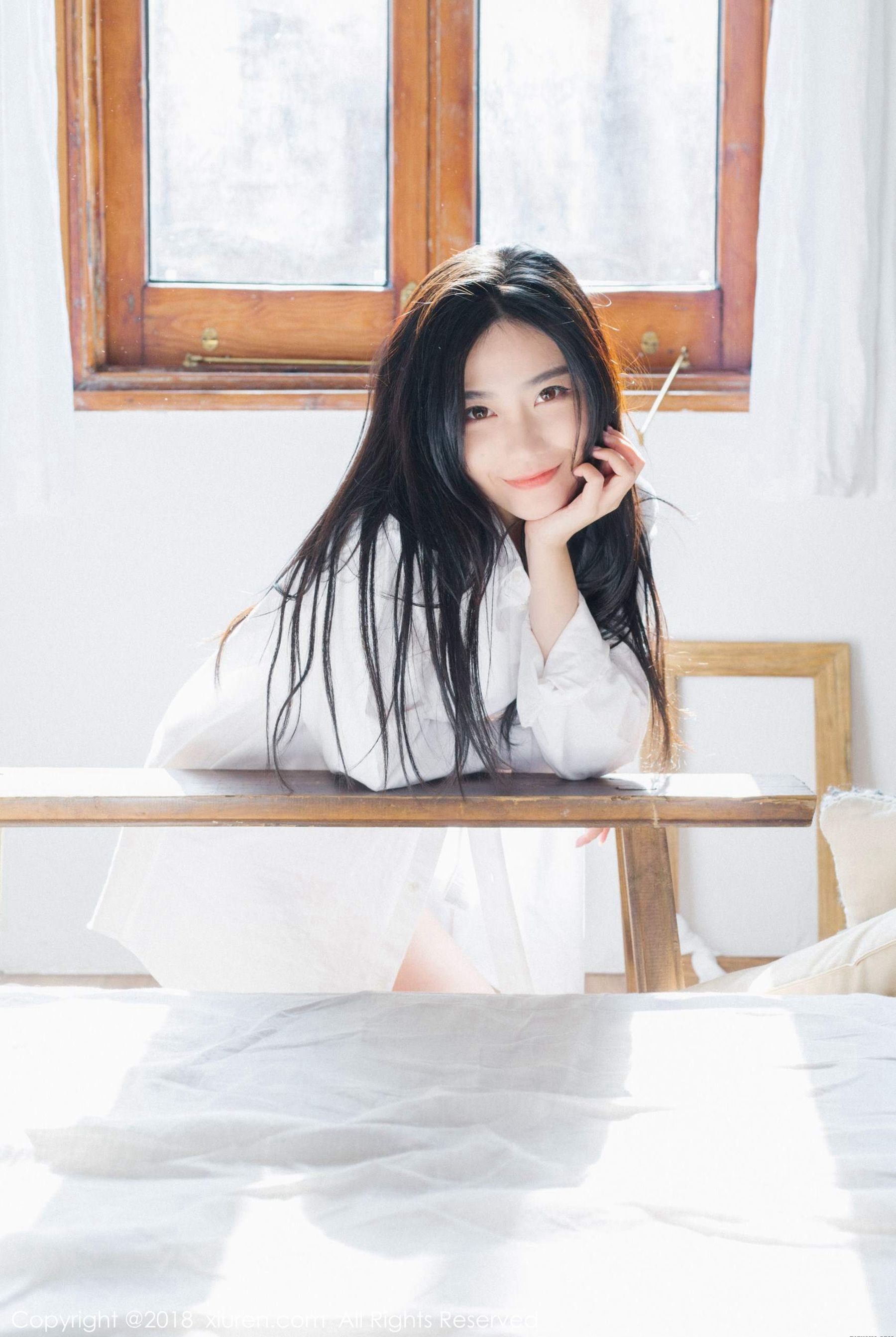 许诺Sabrina《早安女友系列》 [秀人XIUREN] No.1024