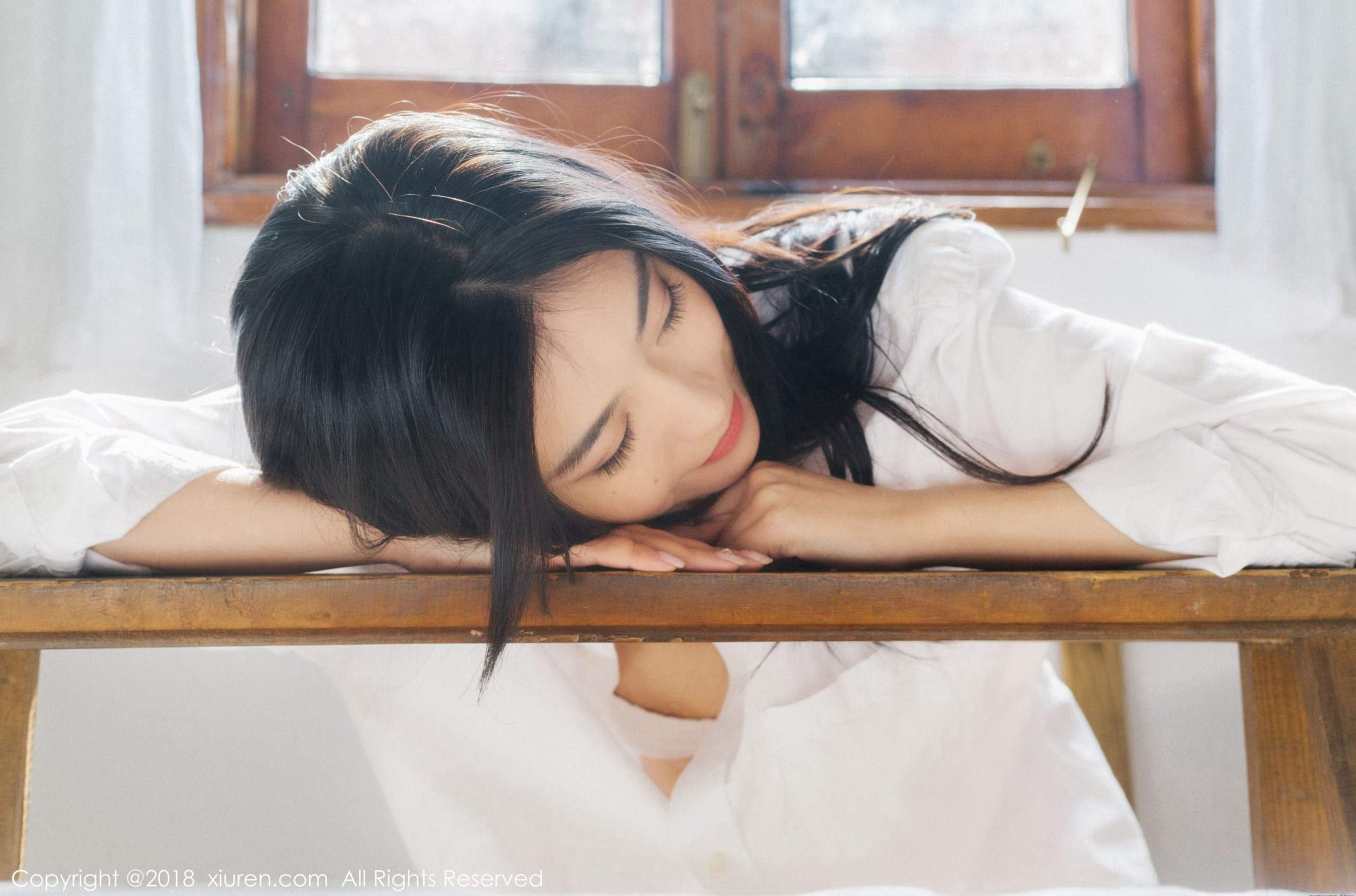 许诺Sabrina《早安女友系列》 [秀人XIUREN] No.1024