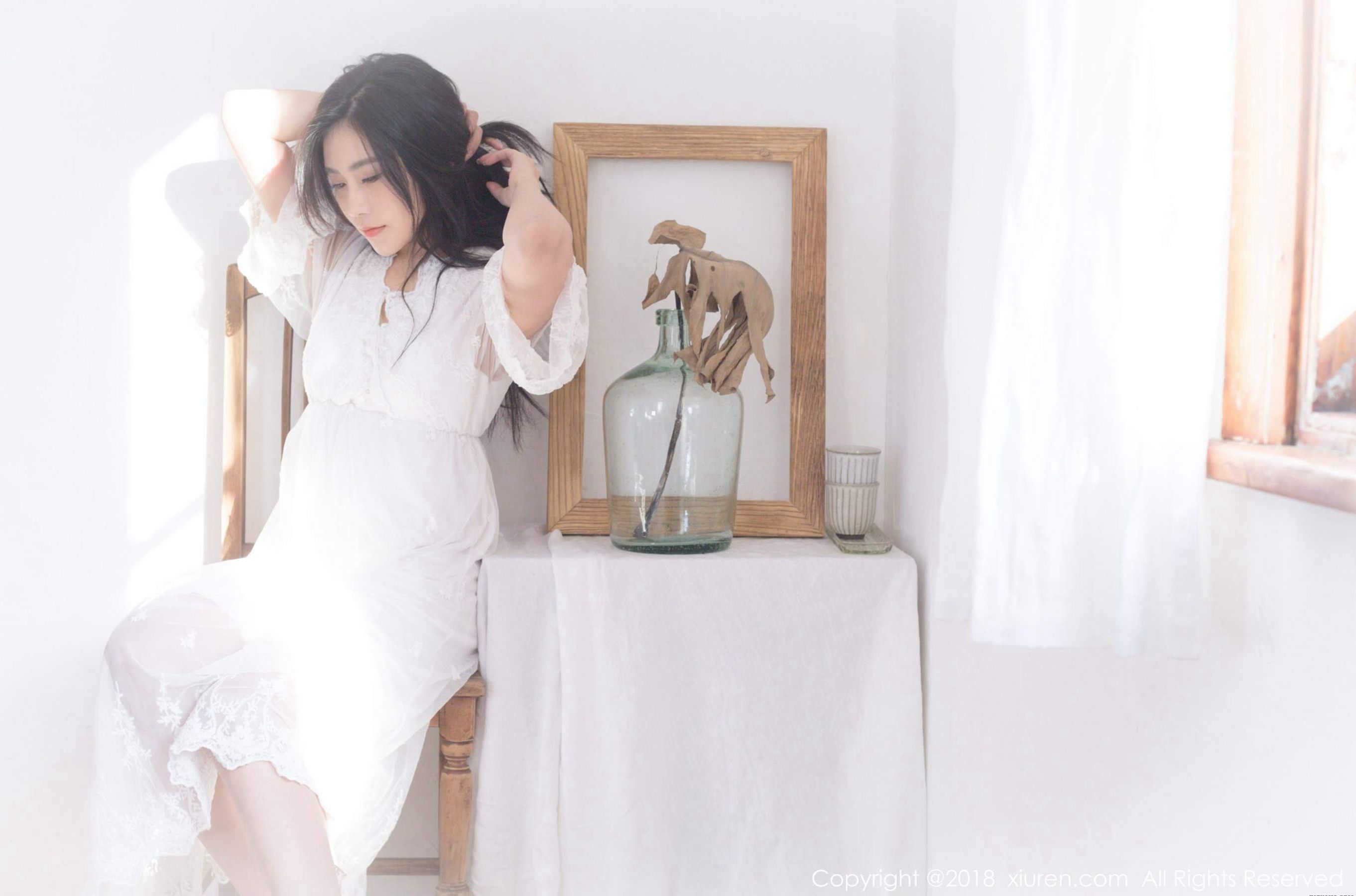 许诺Sabrina《早安女友系列》 [秀人XIUREN] No.1024