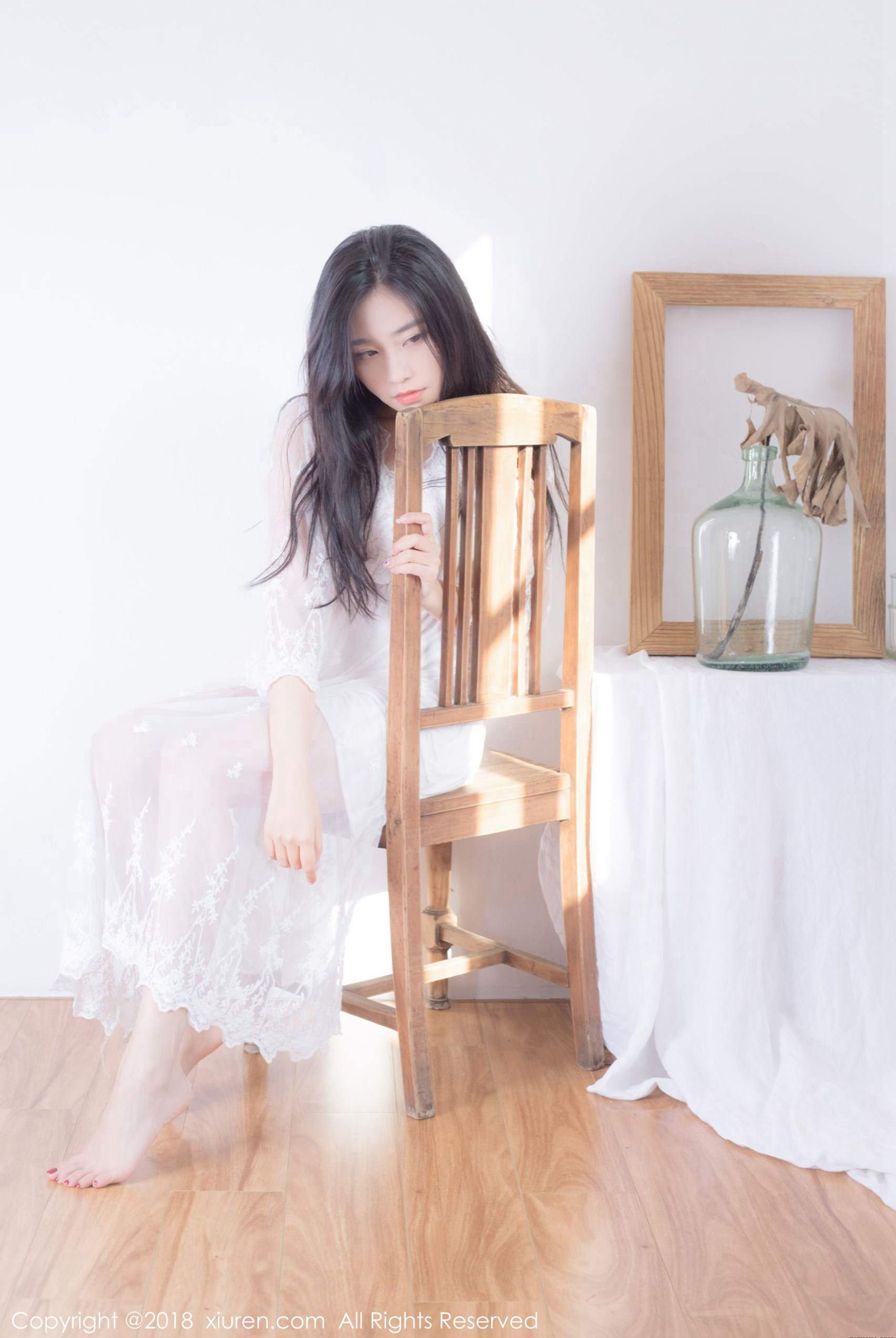 许诺Sabrina《早安女友系列》 [秀人XIUREN] No.1024