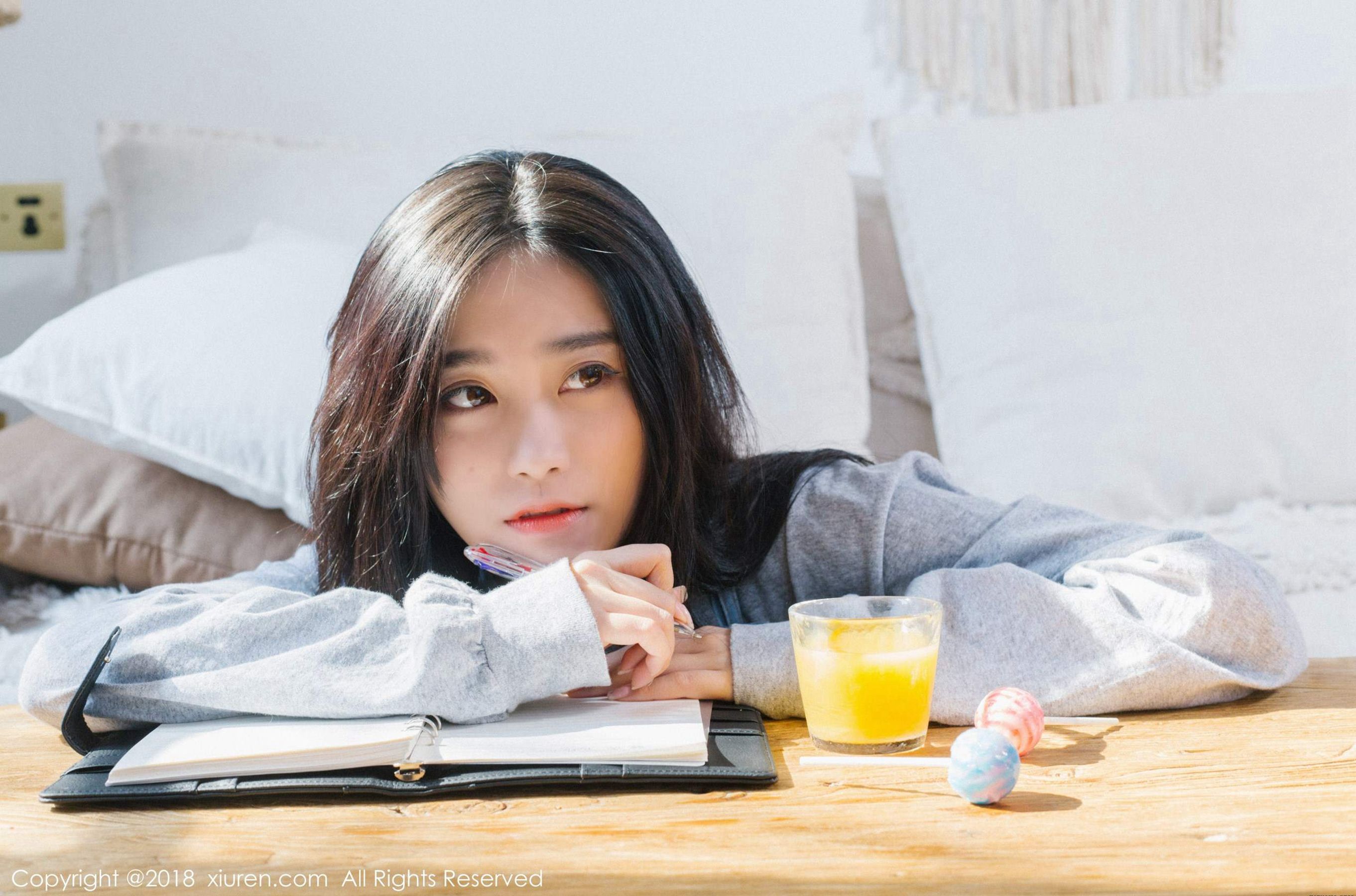 许诺Sabrina《早安女友系列》 [秀人XIUREN] No.1024