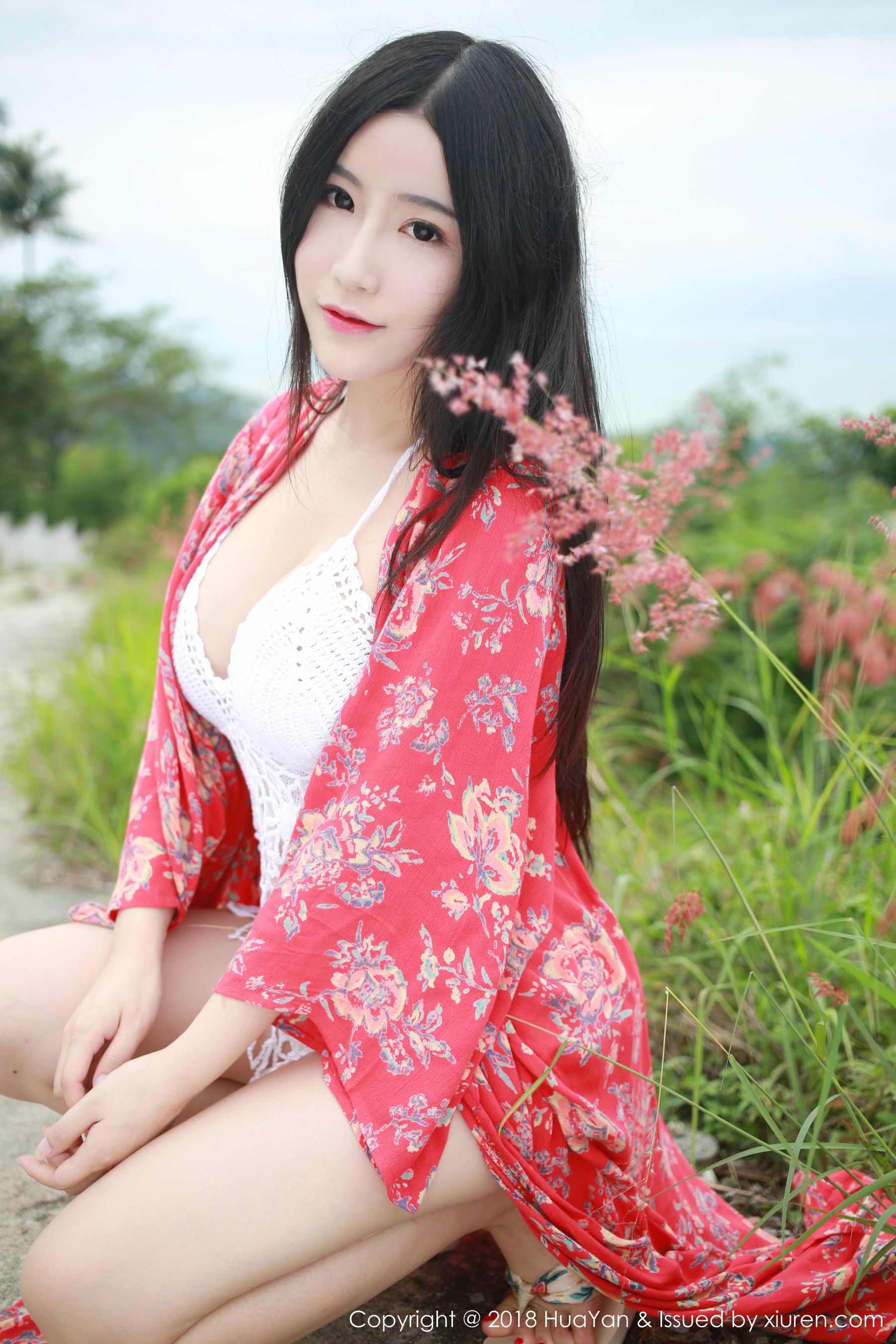 谢芷馨Sindy《泰国苏梅岛旅拍》第2套 [花の颜HuaYan] Vol.055