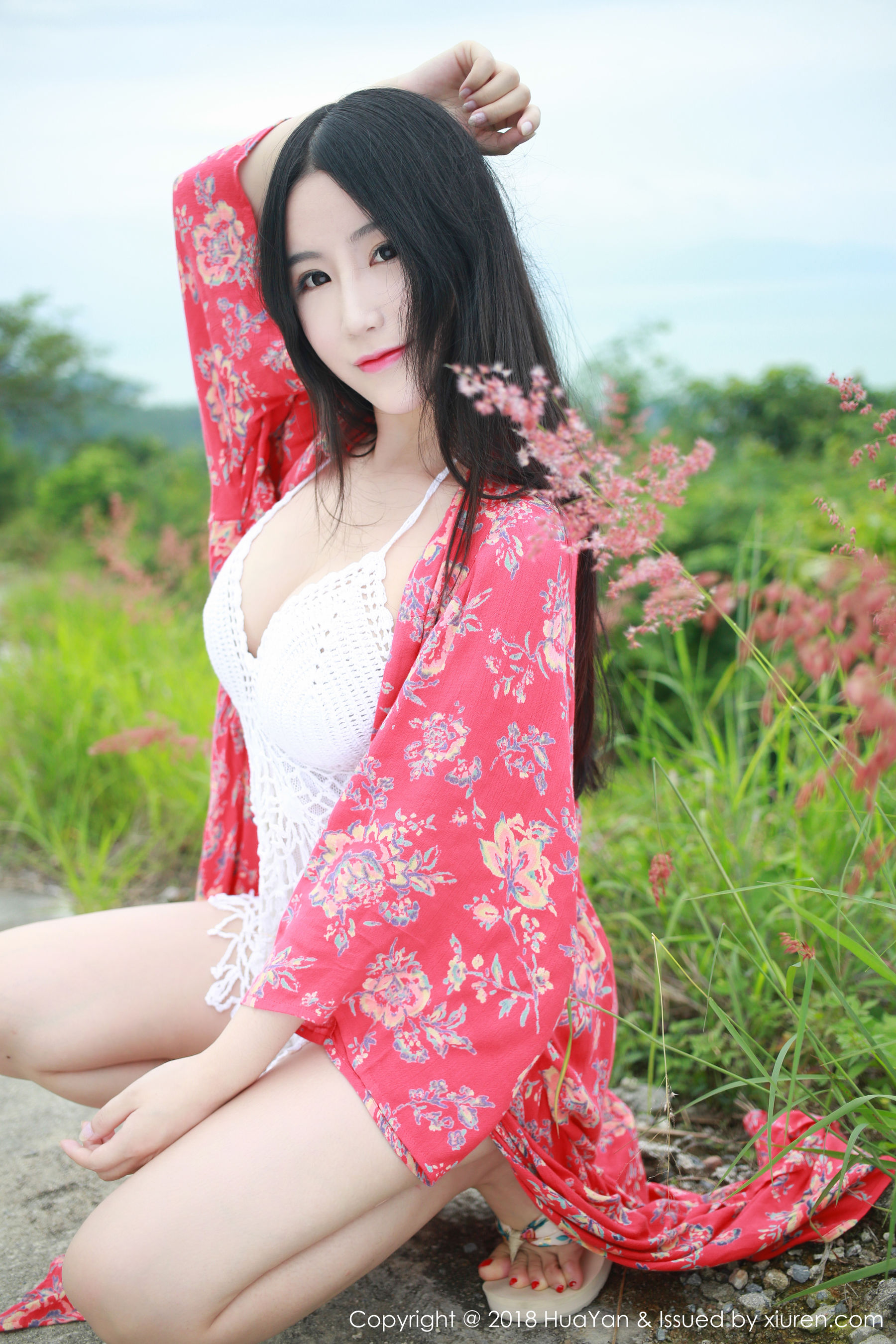 谢芷馨Sindy《泰国苏梅岛旅拍》第2套 [花の颜HuaYan] Vol.055