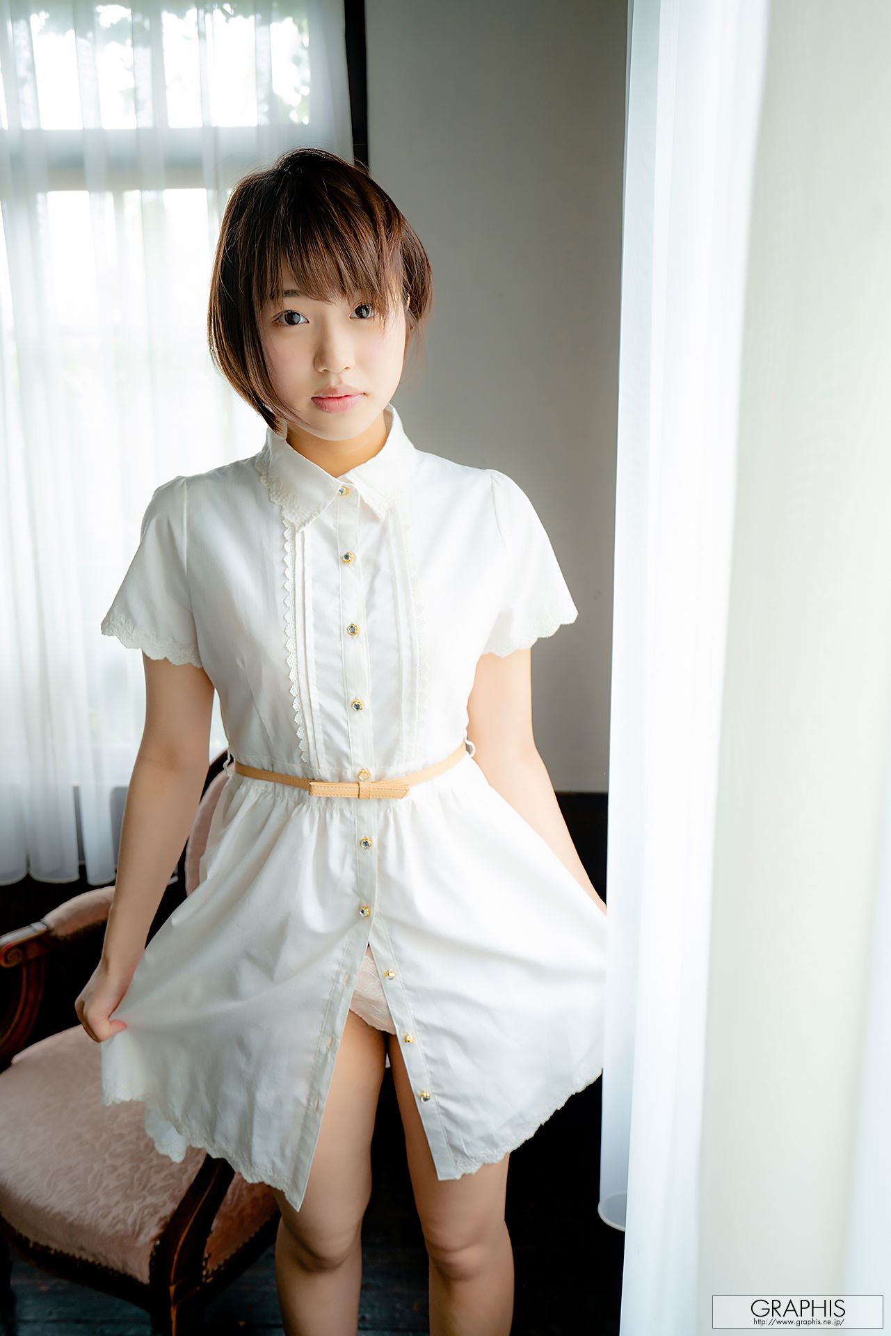[Graphis] First Gravure 初脱ぎ娘 Mahiro Tadai 唯井まひろ