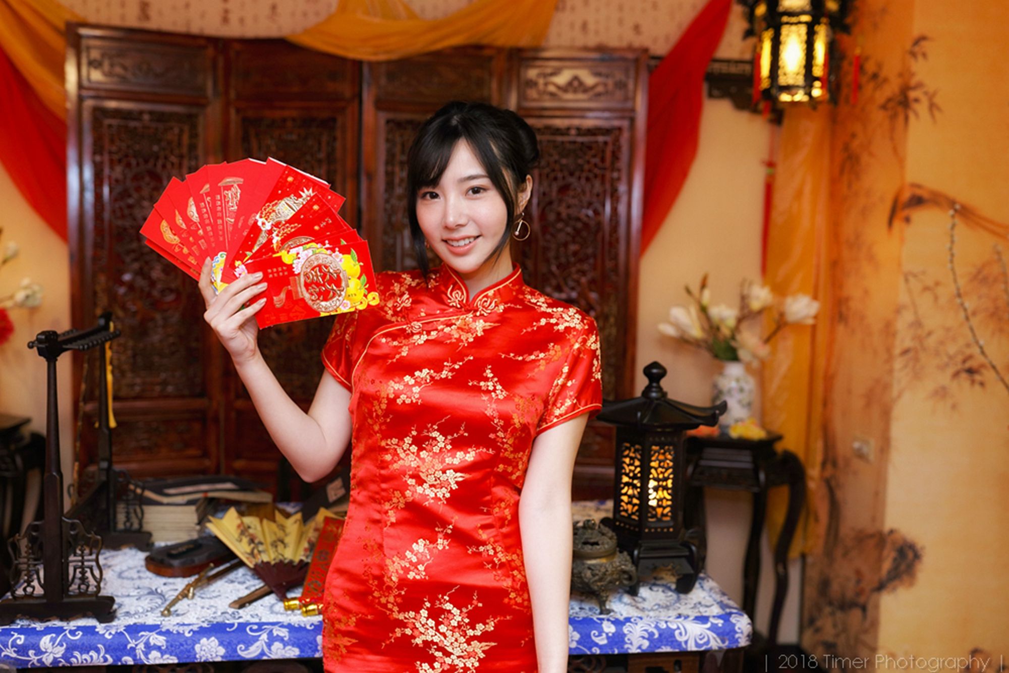 [台湾正妹]  Zora 贺喜新春时尚棚拍（上）