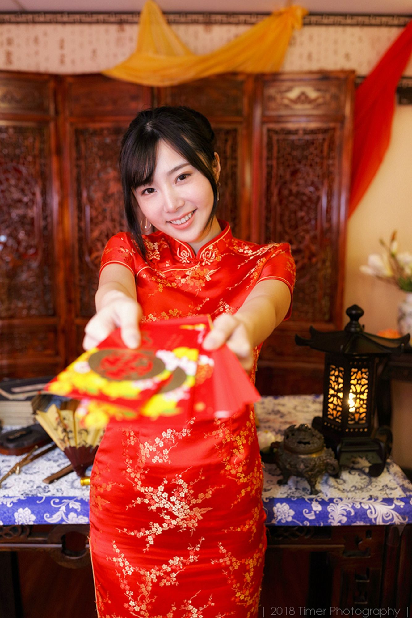 [台湾正妹]  Zora 贺喜新春时尚棚拍（上）
