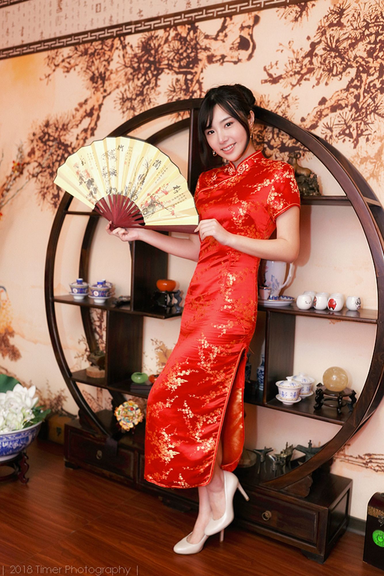 [台湾正妹]  Zora 贺喜新春时尚棚拍（上）