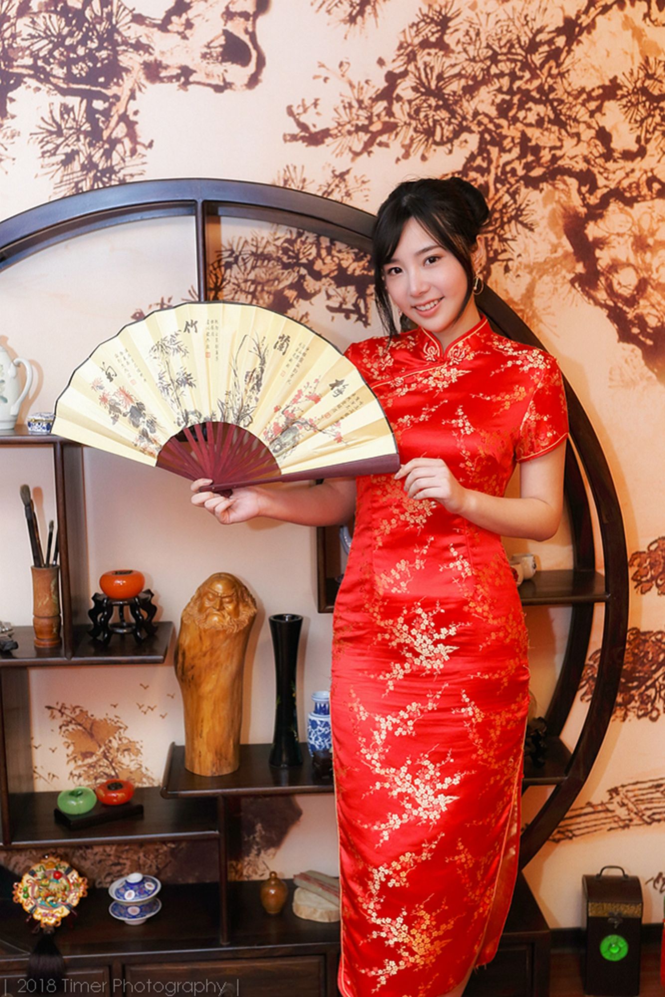 [台湾正妹]  Zora 贺喜新春时尚棚拍（上）