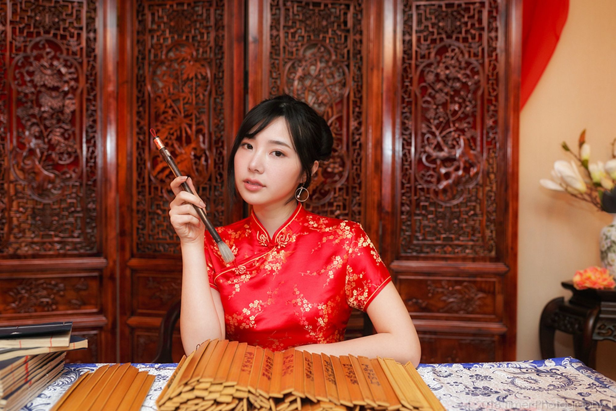 [台湾正妹]  Zora 贺喜新春时尚棚拍（上）