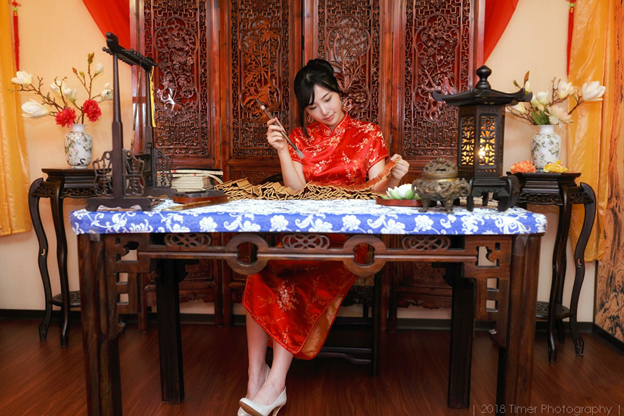[台湾正妹]  Zora 贺喜新春时尚棚拍（上）