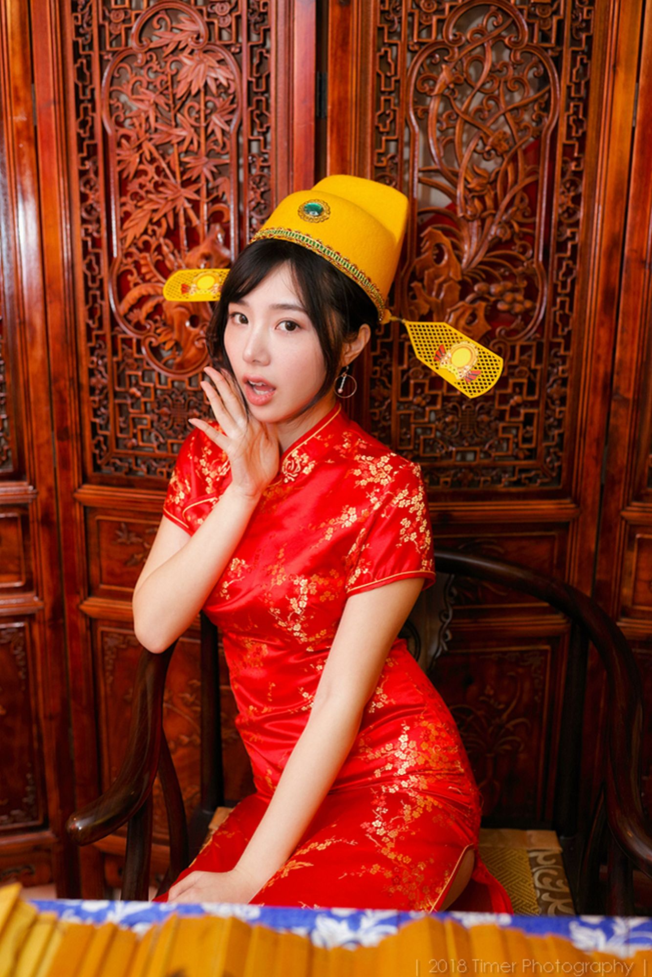 [台湾正妹]  Zora 贺喜新春时尚棚拍（上）