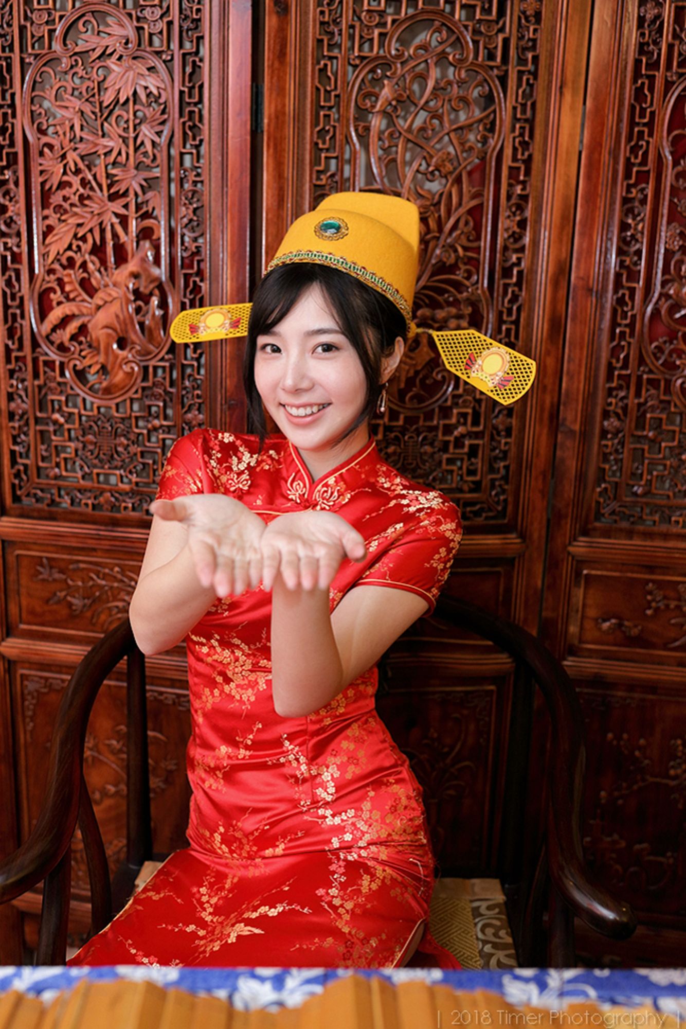 [台湾正妹]  Zora 贺喜新春时尚棚拍（上）