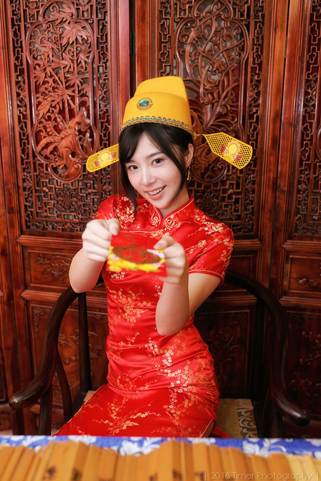 [台湾正妹]  Zora 贺喜新春时尚棚拍（上）