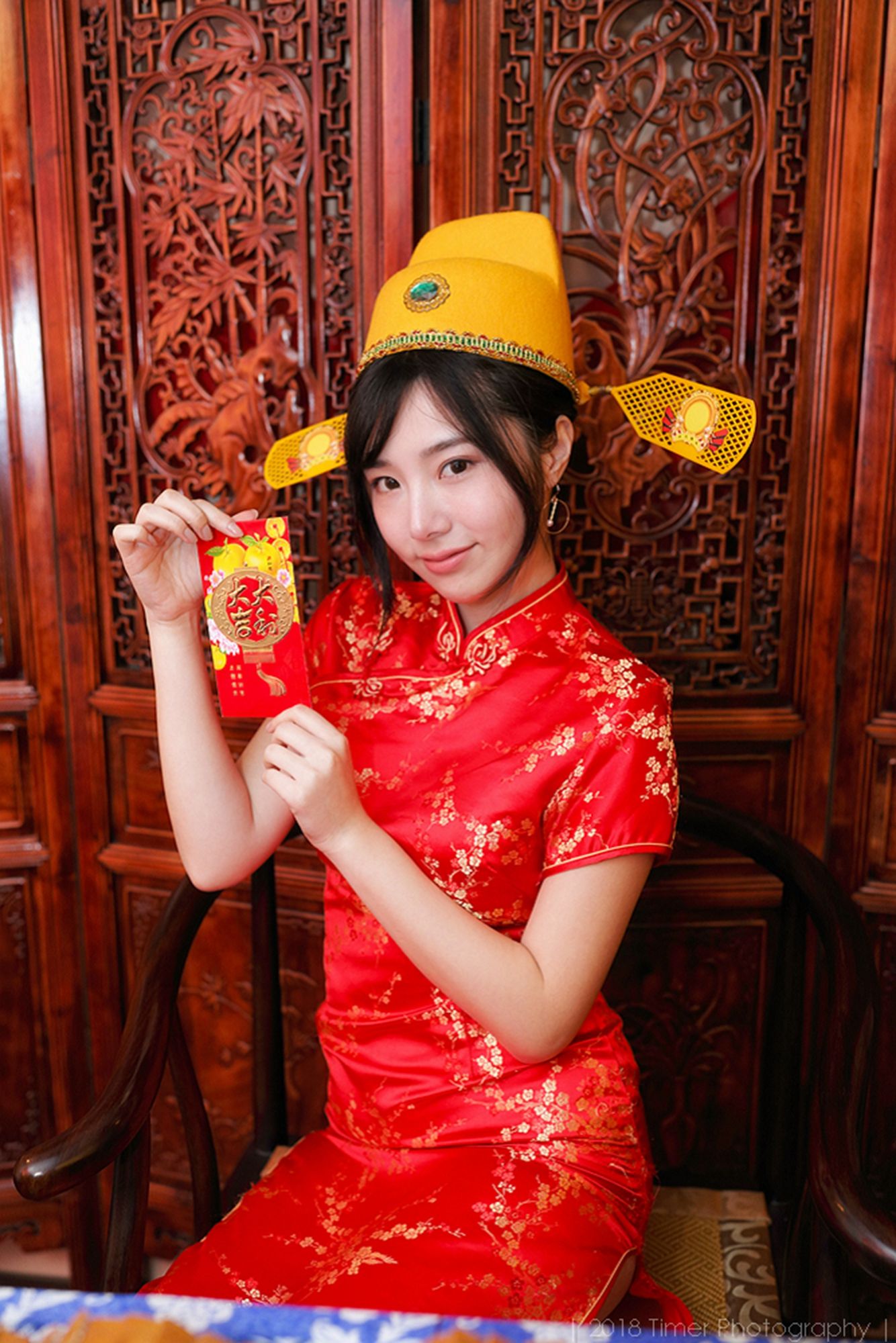[台湾正妹]  Zora 贺喜新春时尚棚拍（上）