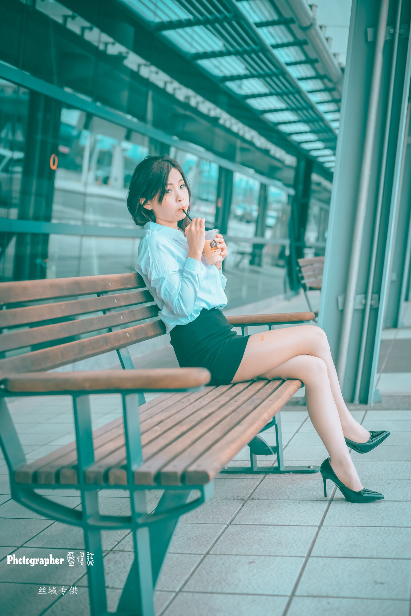 [台湾正妹]  賴筱菁 烏日高鐵