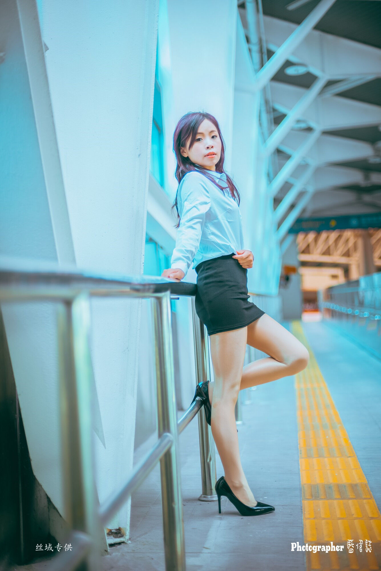 [台湾正妹]  賴筱菁 烏日高鐵