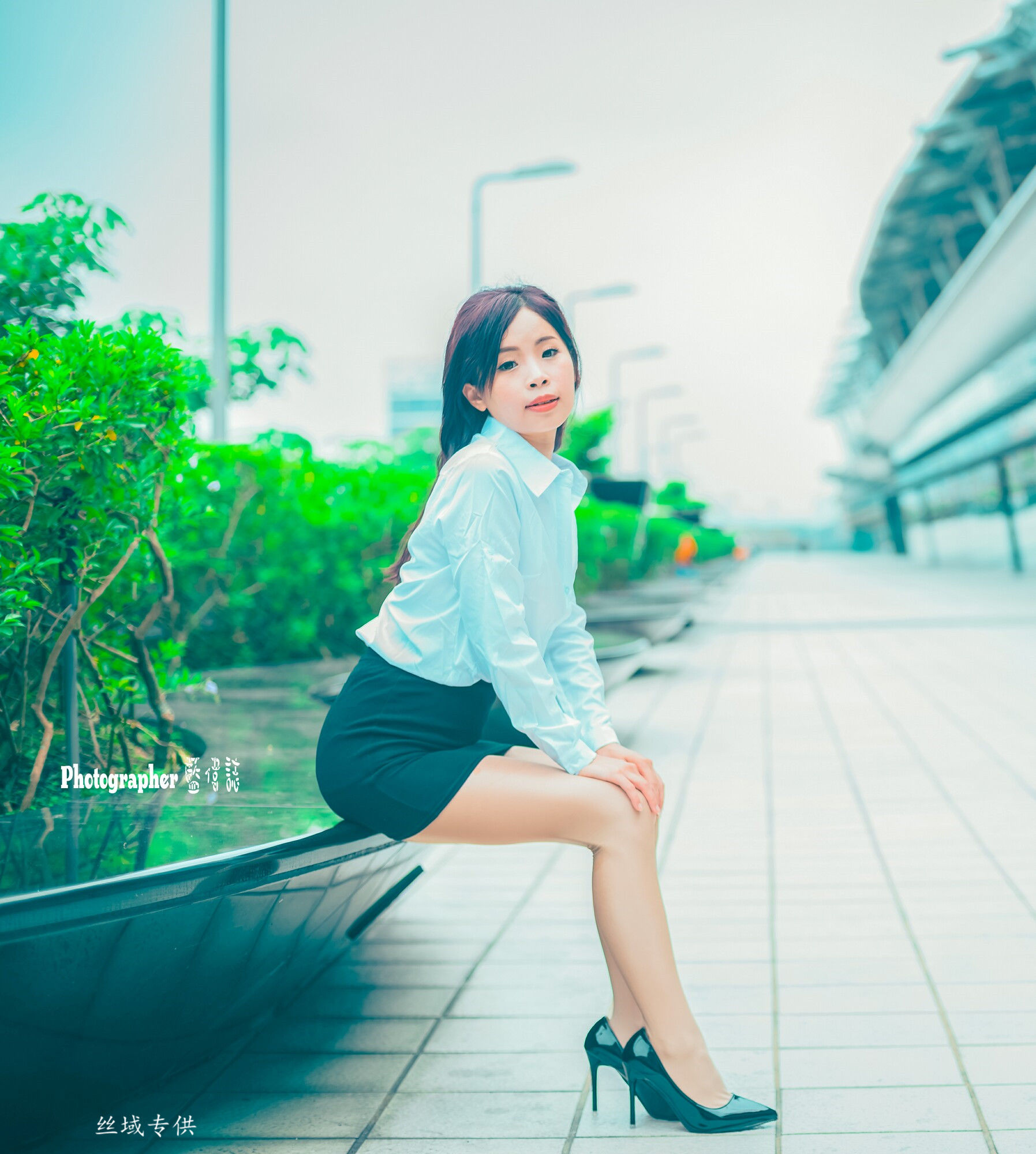 [台湾正妹]  賴筱菁 烏日高鐵