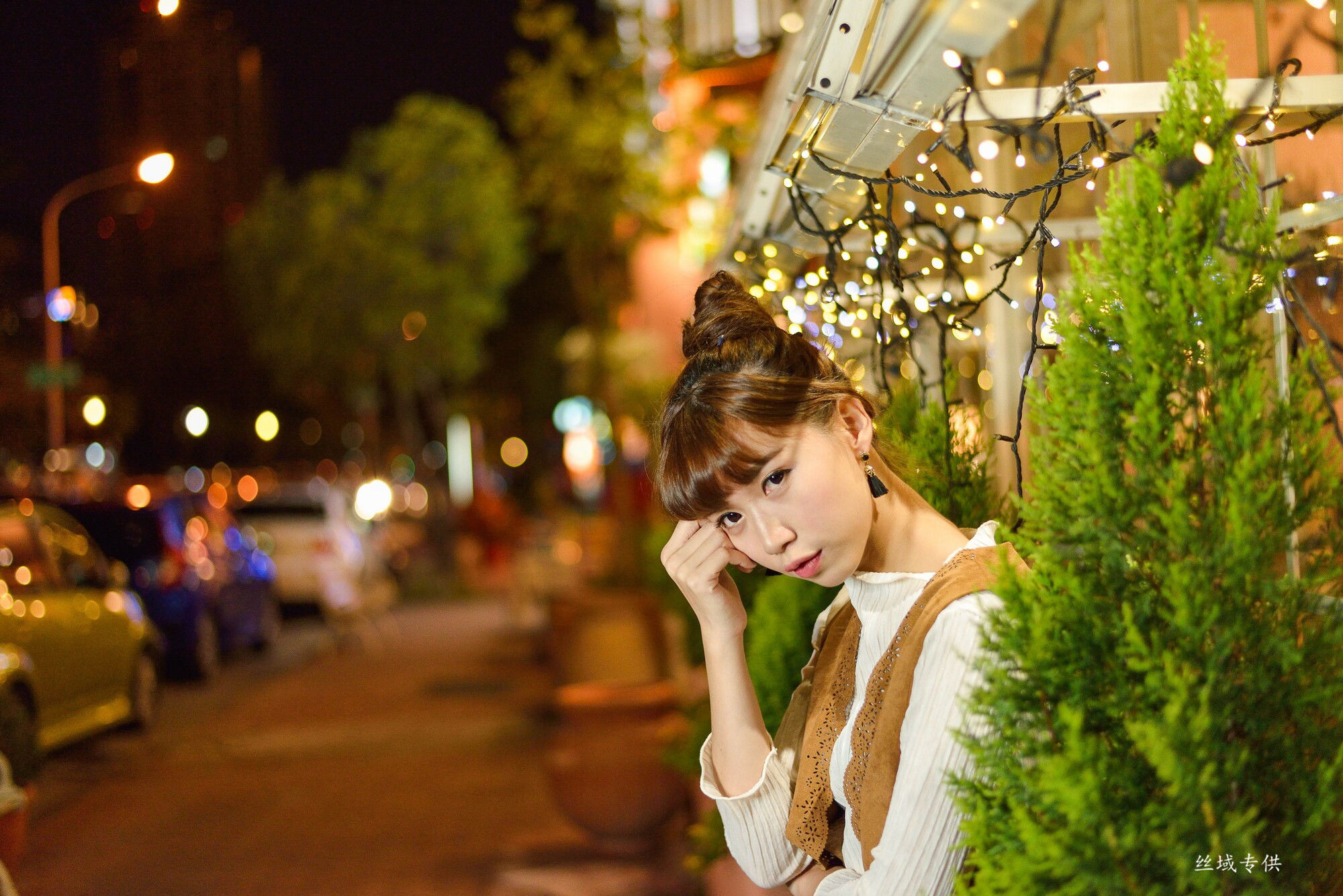 [台湾正妹] TiTi Yang 國美夜拍