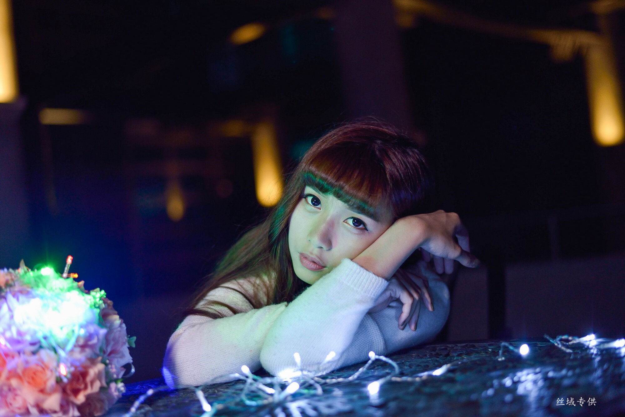 [台湾正妹] TiTi Yang 國美夜拍