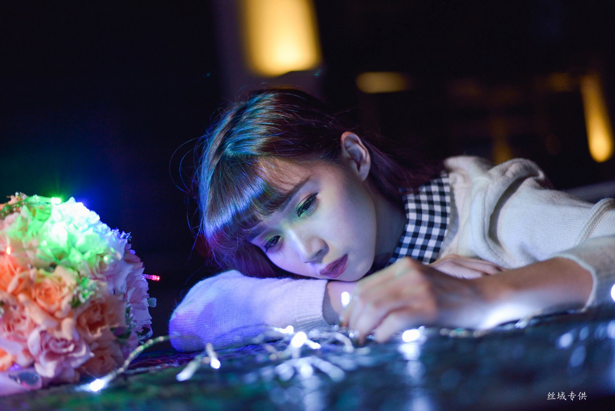[台湾正妹] TiTi Yang 國美夜拍