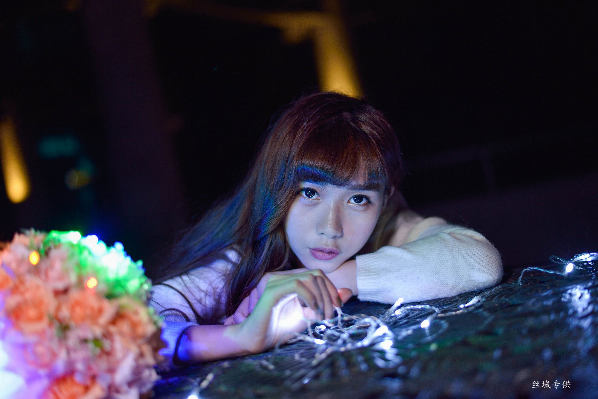[台湾正妹] TiTi Yang 國美夜拍