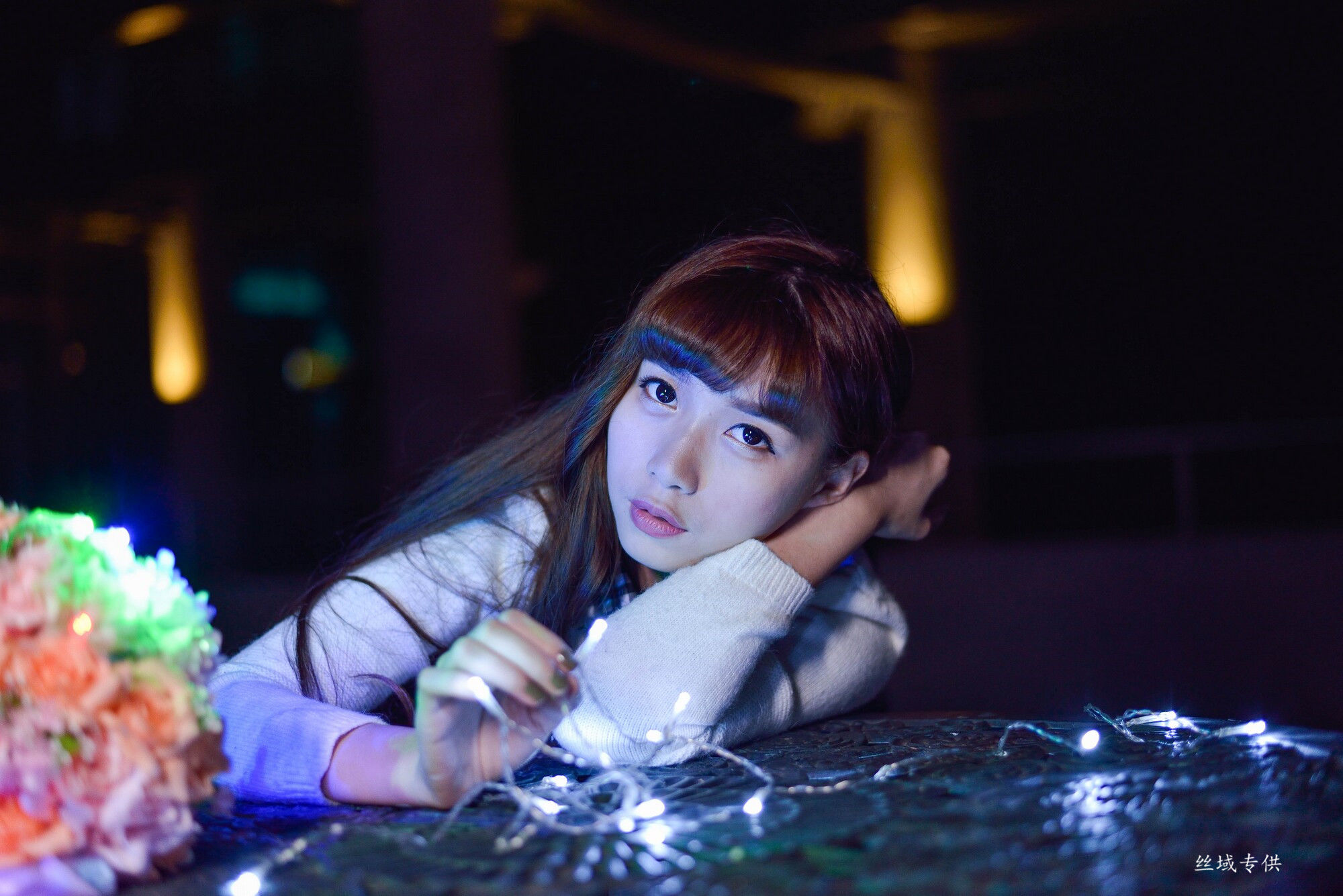 [台湾正妹] TiTi Yang 國美夜拍