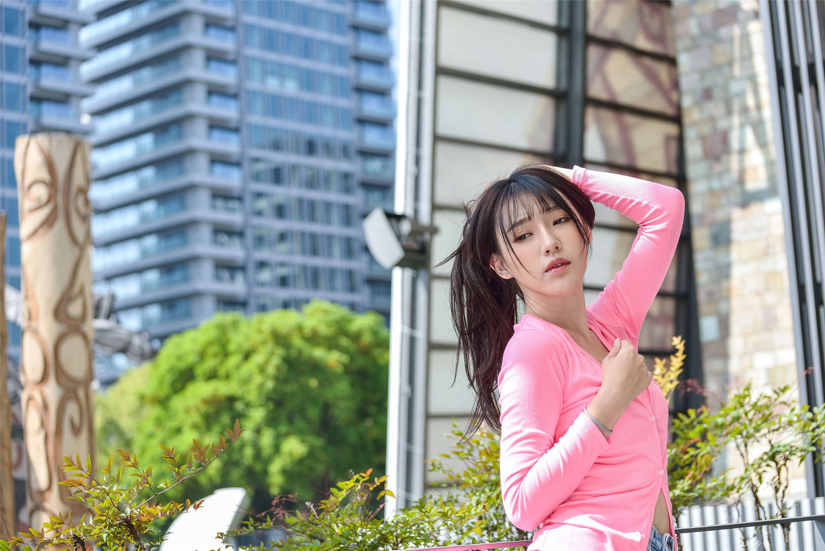 [台湾正妹] 比比 國美.時裝 牛仔街拍