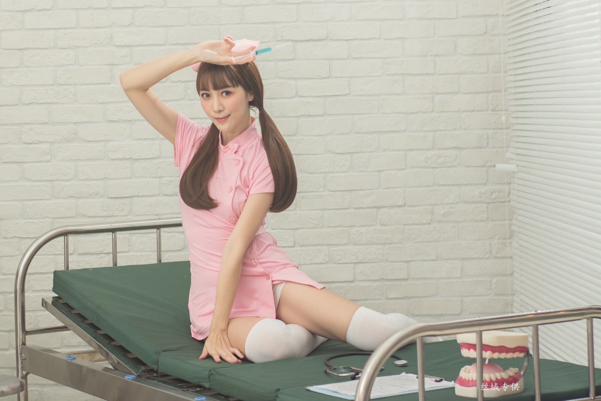 [台湾正妹] 彭琁 花魁+護士服