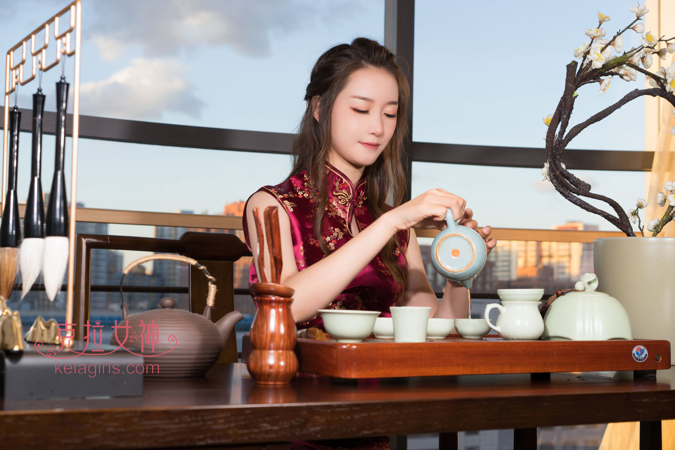 [克拉女神Kelagirls]  杨暖 皎若秋月