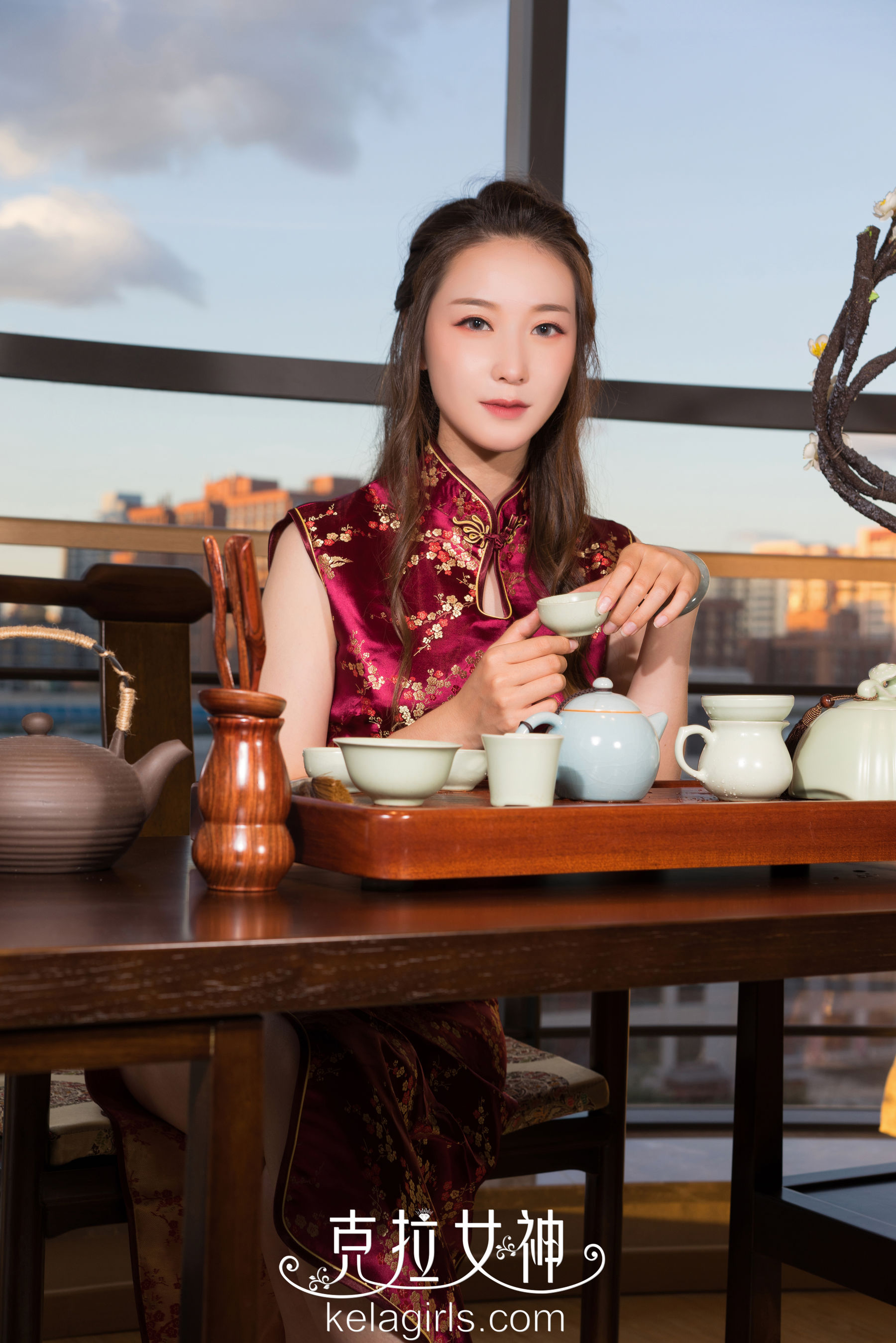 [克拉女神Kelagirls]  杨暖 皎若秋月