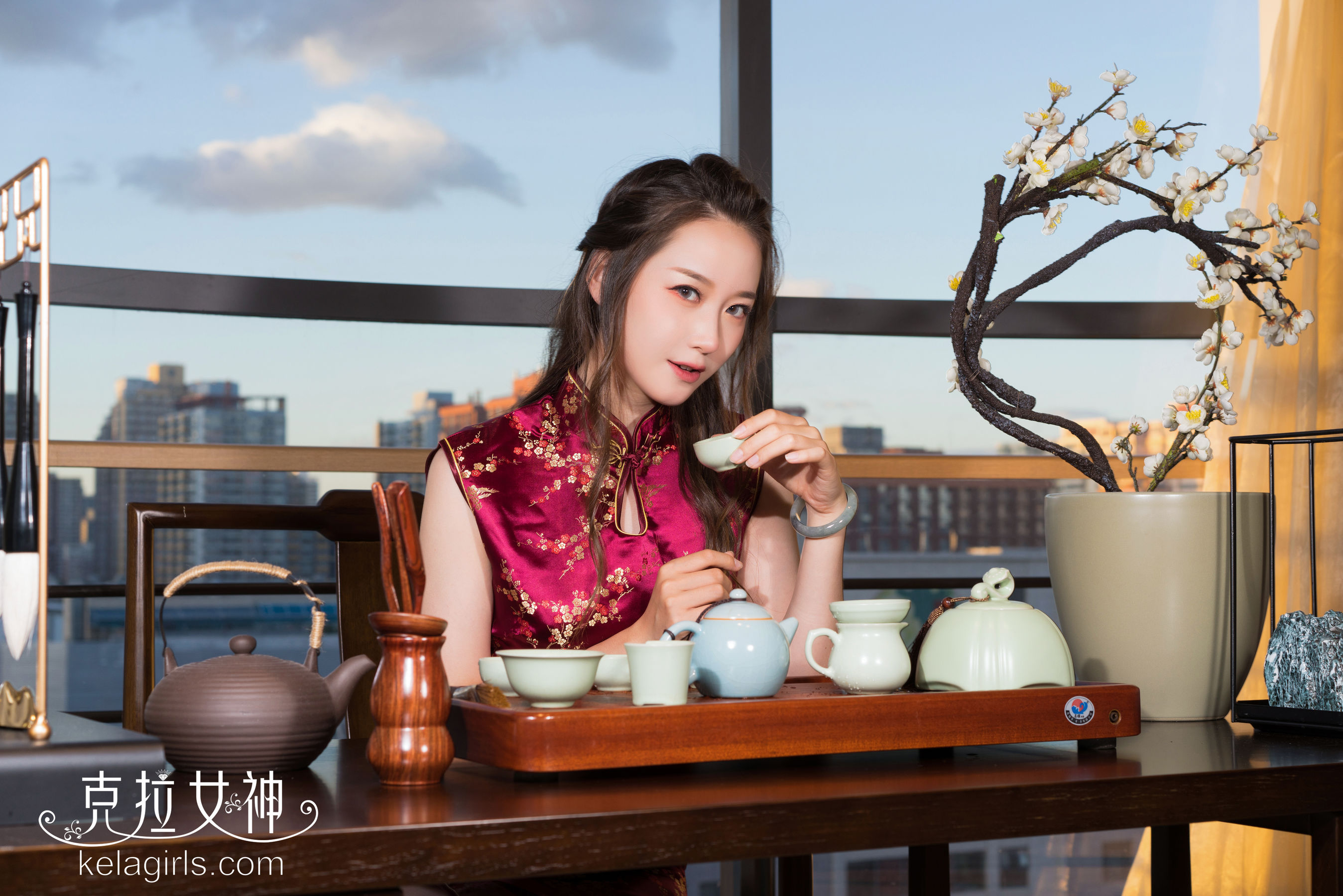 [克拉女神Kelagirls]  杨暖 皎若秋月