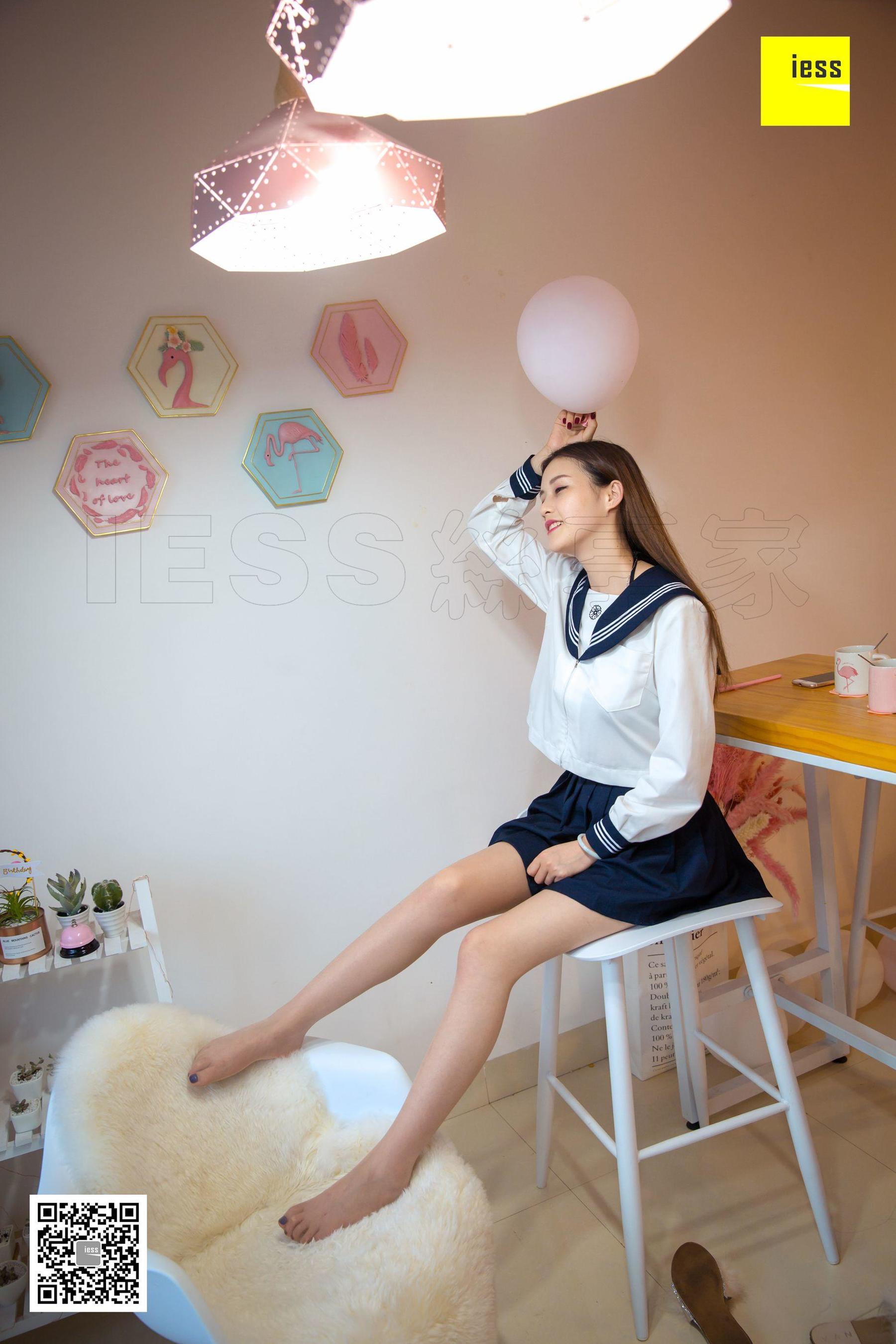 [异思趣向IESS] 丝享家297 九妹 《你有你的情人节 我有我的学妹》