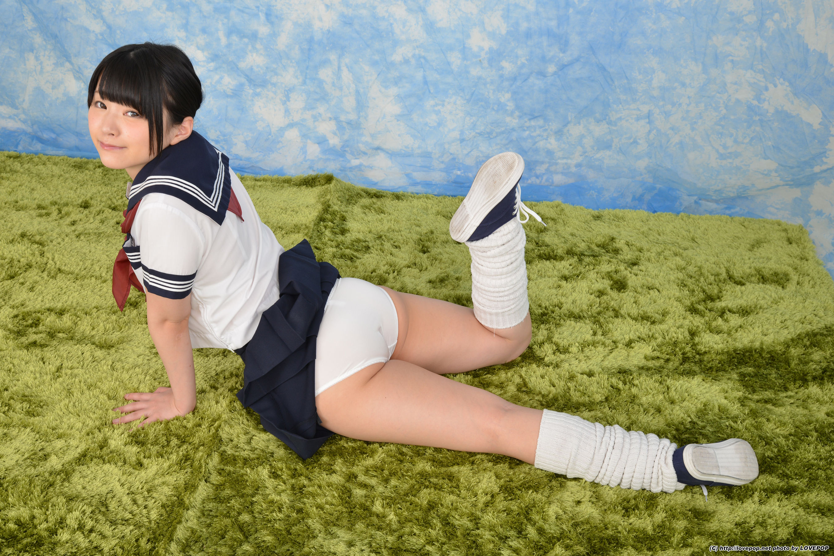 [LOVEPOP] Kimura Tsuna 木村つな beautiful girl! Panchira - PPV