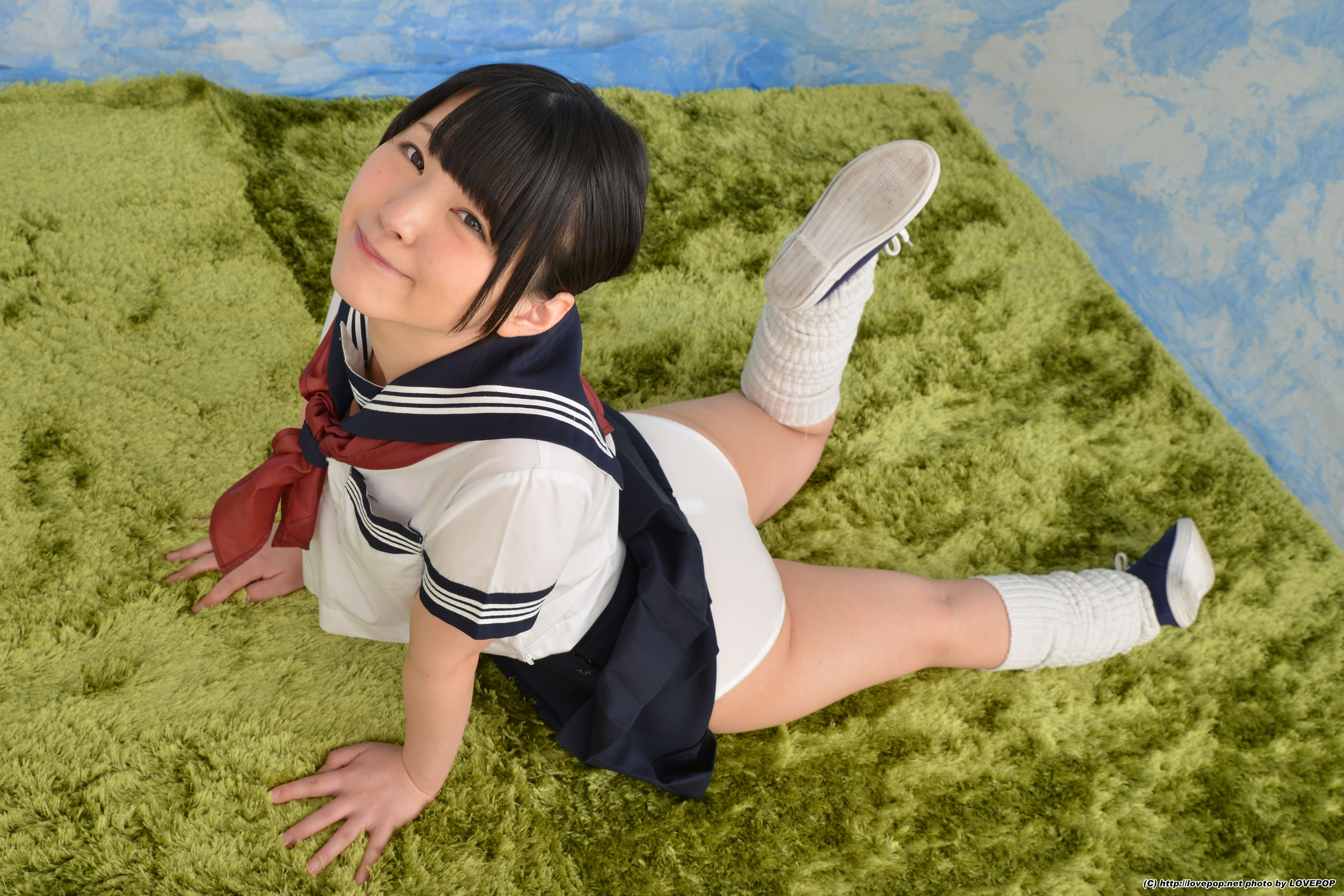 [LOVEPOP] Kimura Tsuna 木村つな beautiful girl! Panchira - PPV