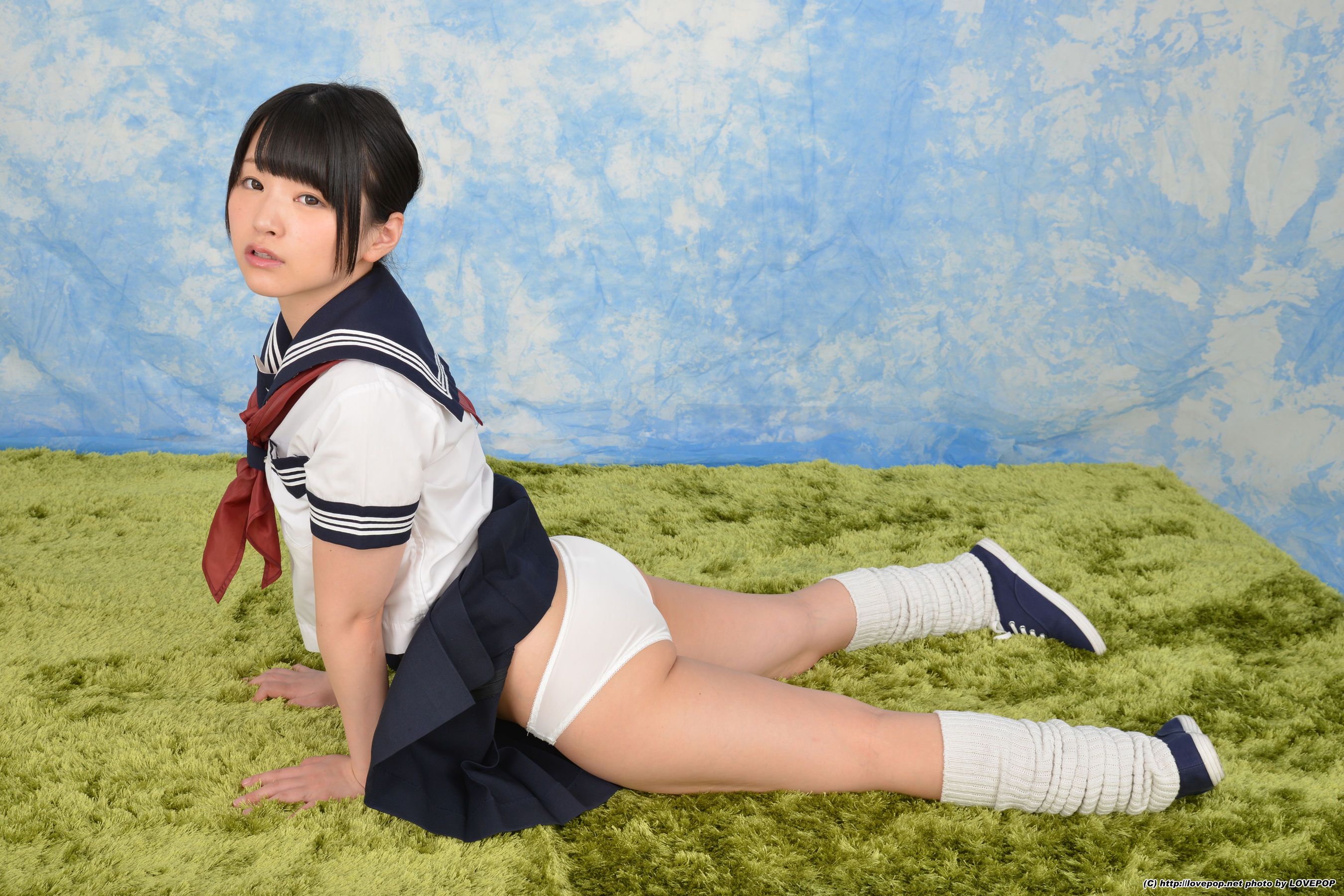 [LOVEPOP] Kimura Tsuna 木村つな beautiful girl! Panchira - PPV